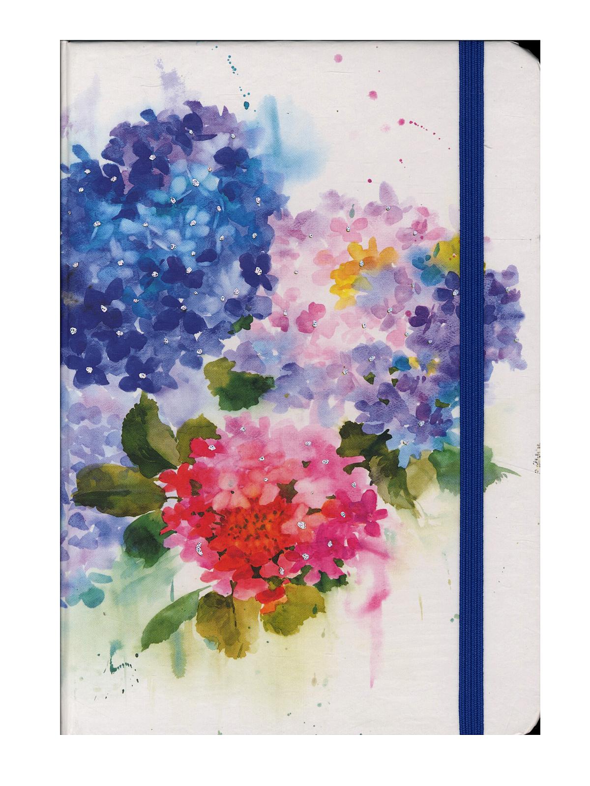 Small Format Journals Hydrangeas 5 In. X 7 In. 160 Pages, Lined