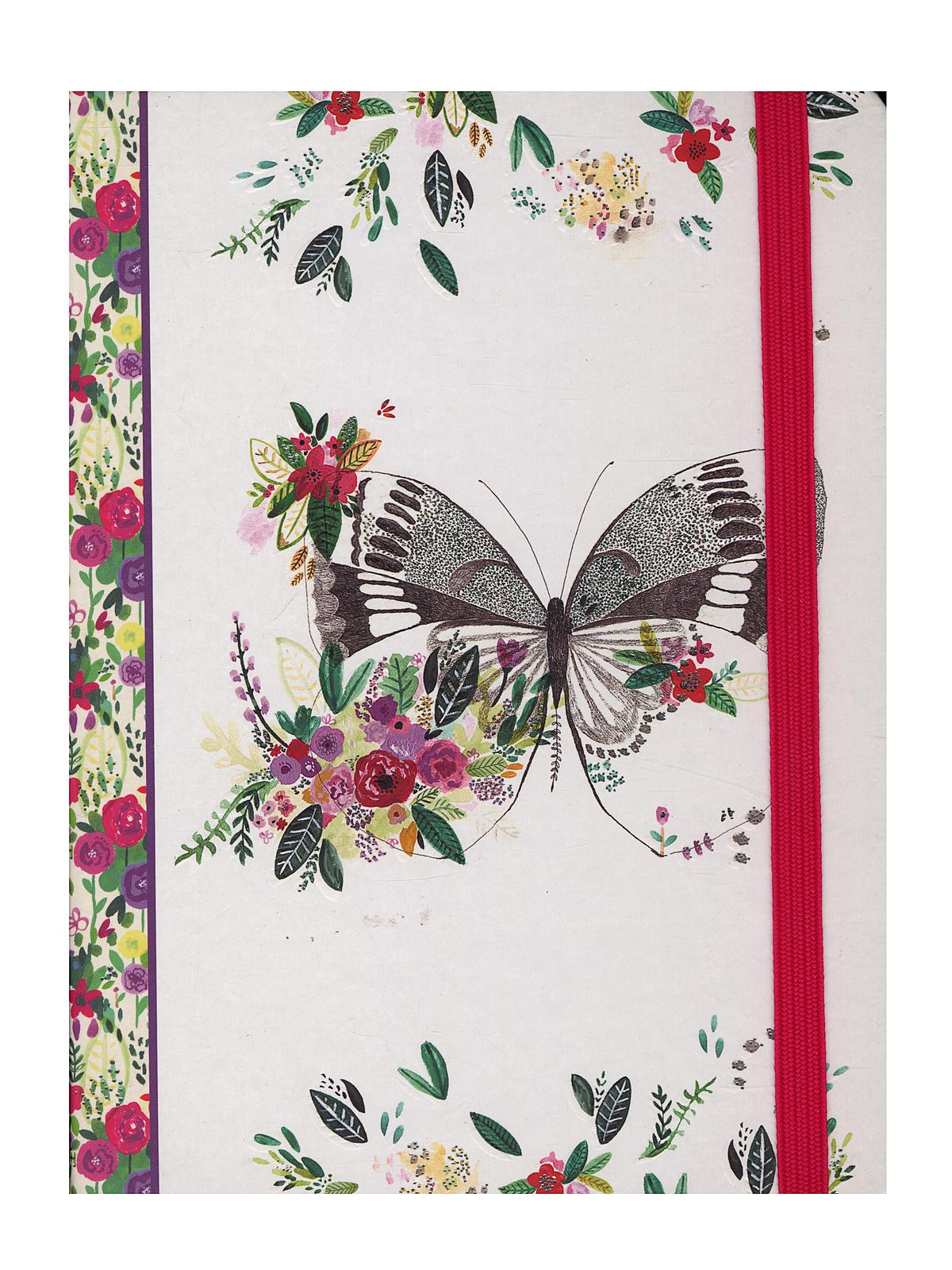 Mid-size Journals Butterfly Meadow 6 1 4 In. X 8 1 4 In. 160 Pages, Lined