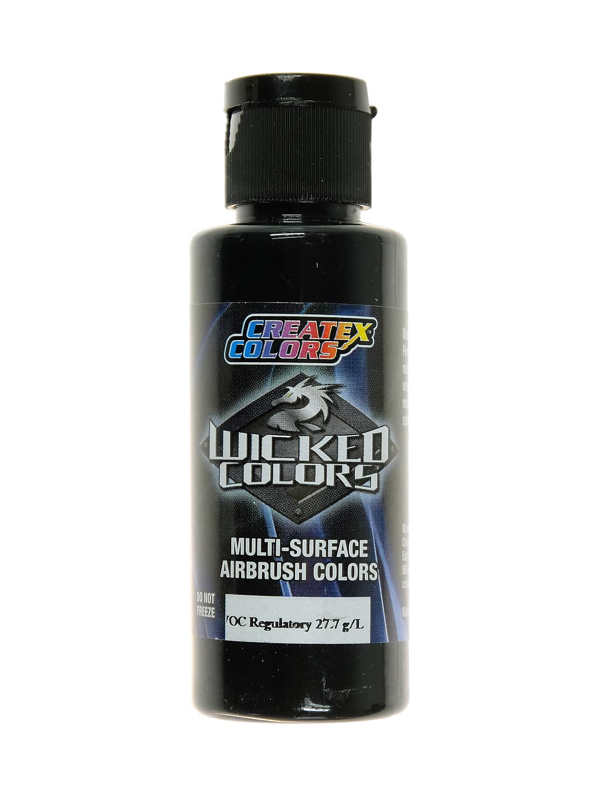 Wicked Colors jet black 2 oz.