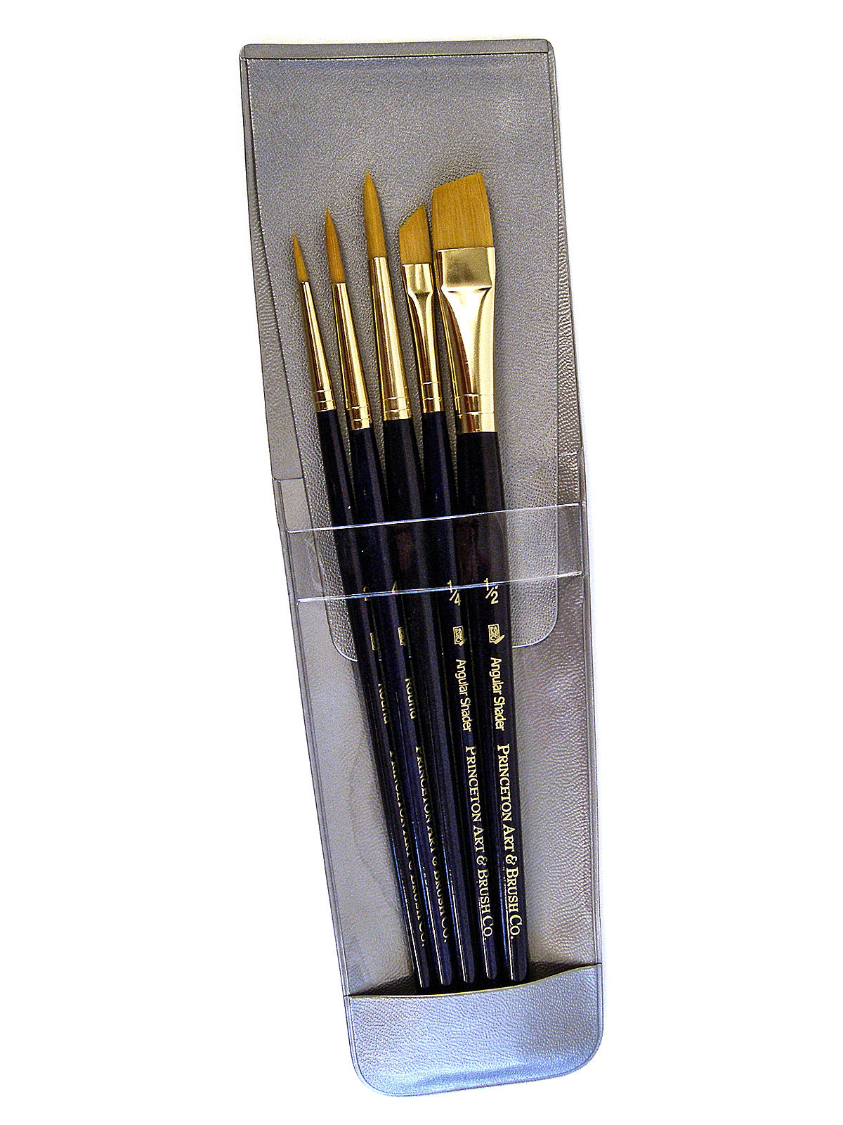 Real Value Series Blue Handled Brush Sets 9139 set of 5 short handle