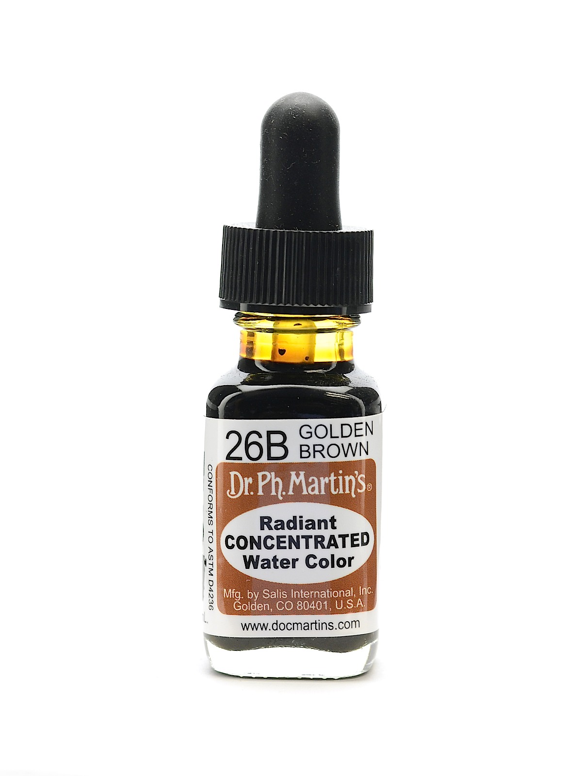 Radiant Concentrated Watercolors golden brown 1 2 oz.