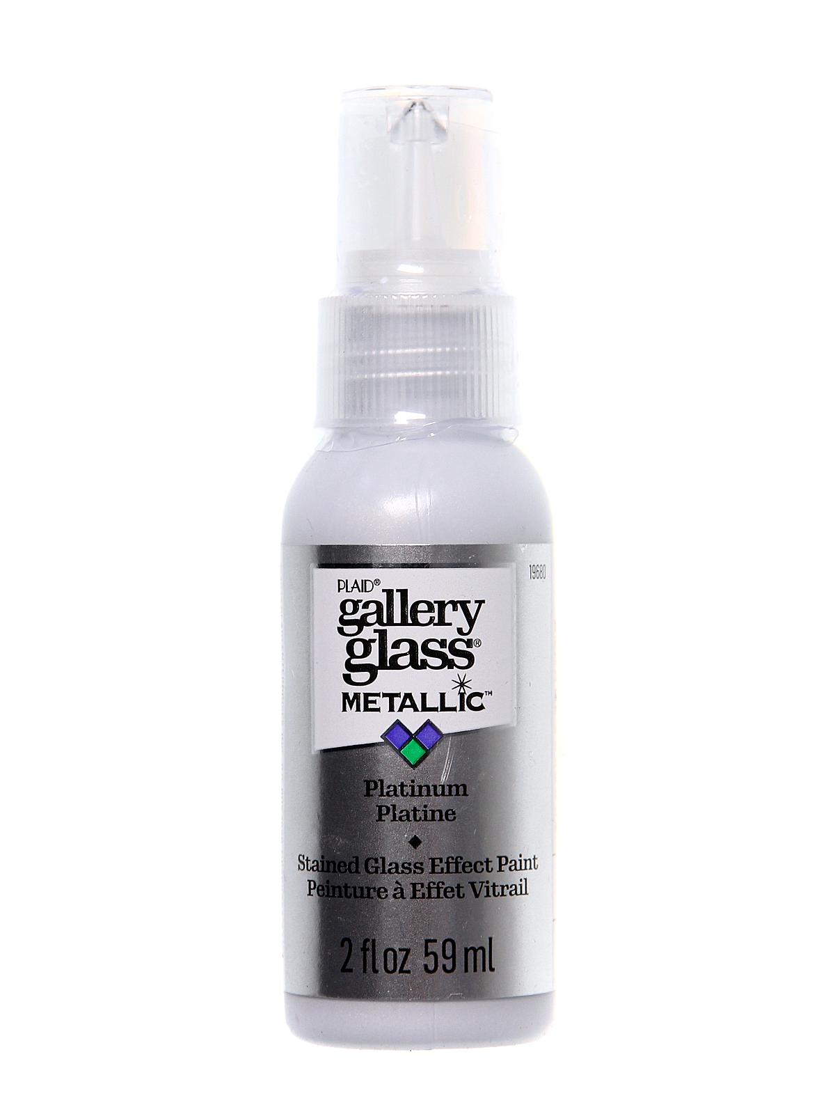 Gallery Glass Window Color metallic platinum 2 oz.