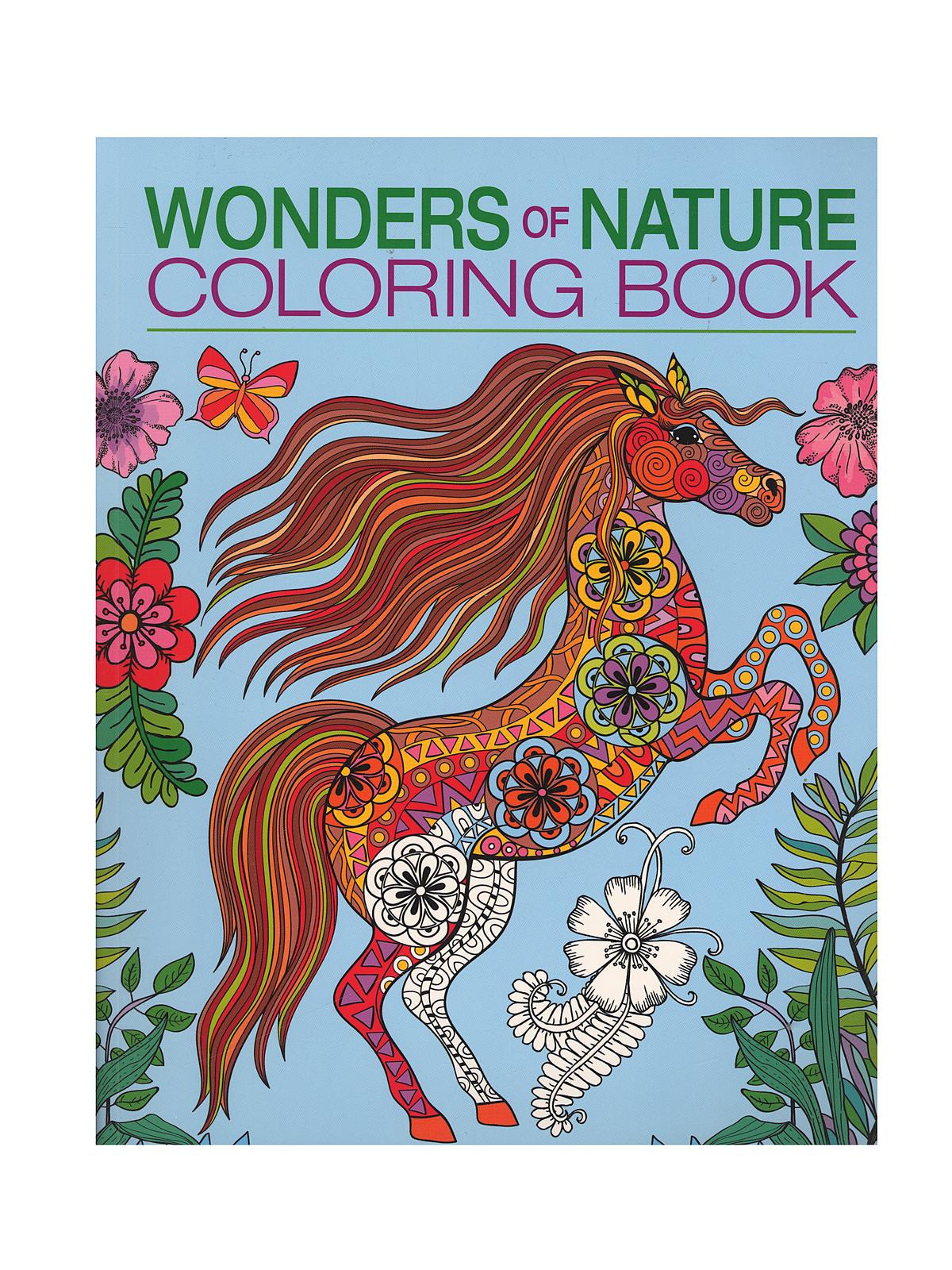 Adult Coloring Books Wonders Of Nature