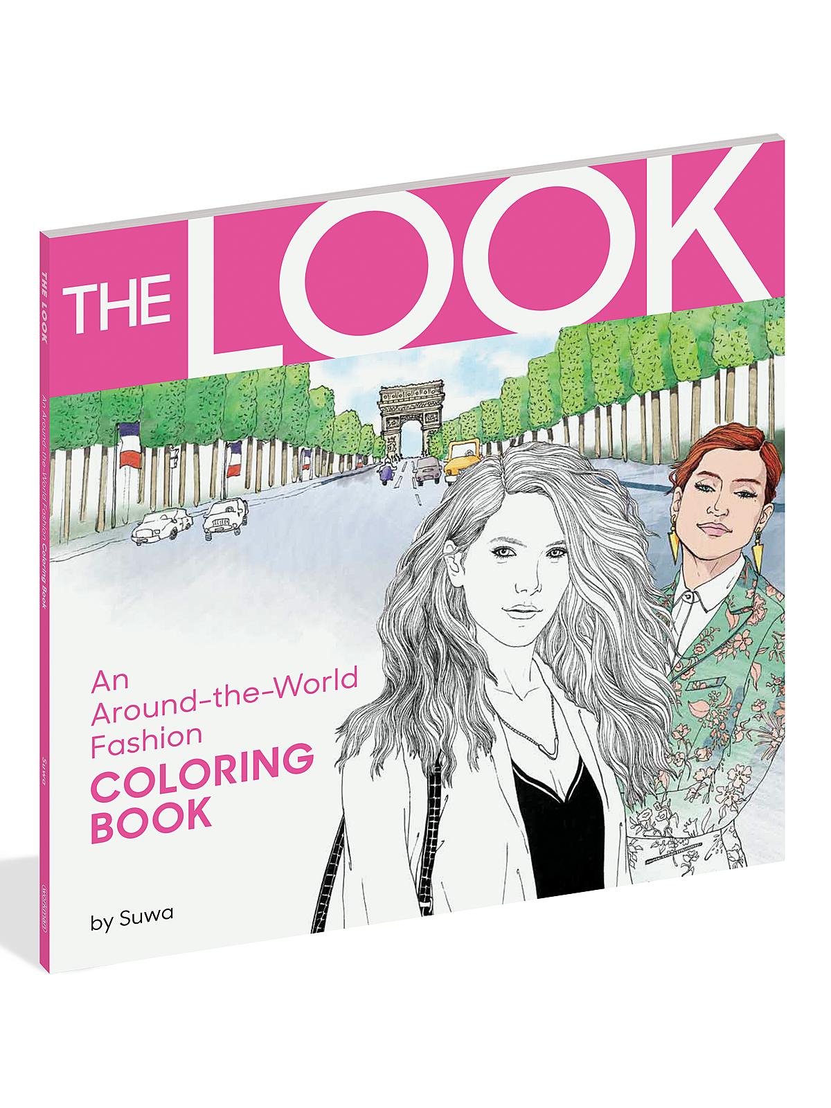 The Look Adult Coloring Book Each