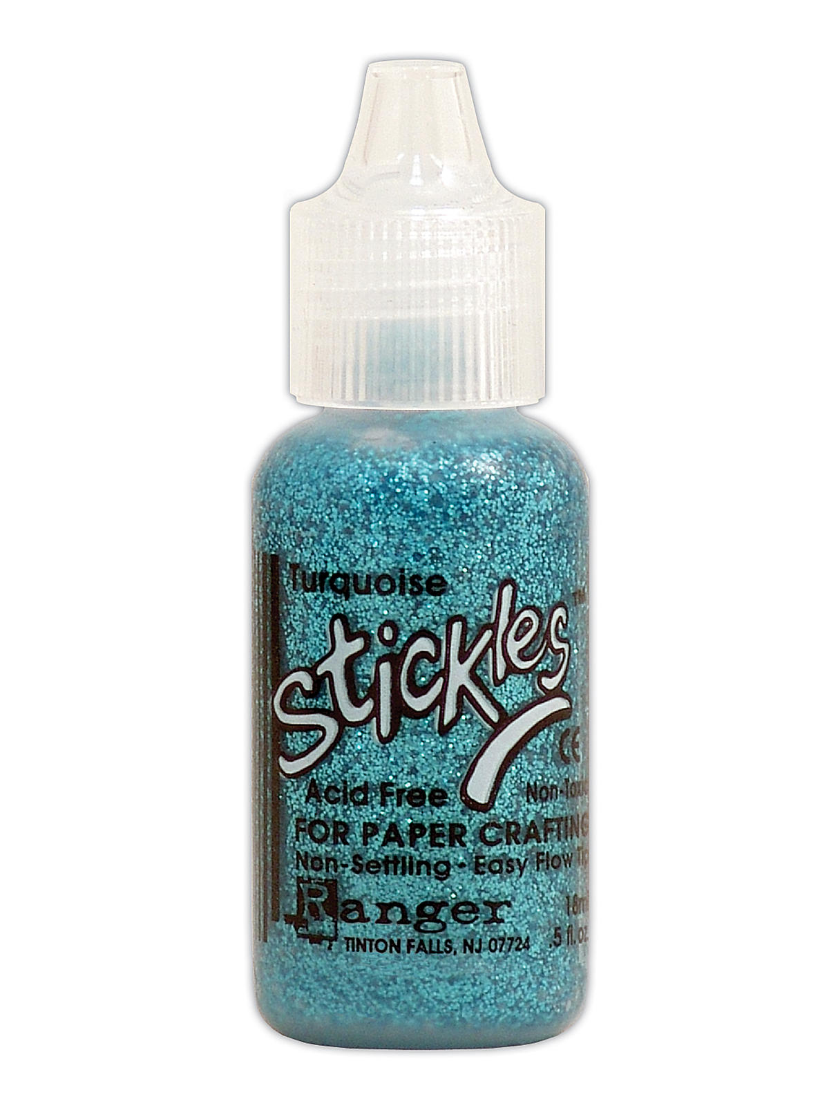 Stickles Glitter Glue turquoise 0.5 oz. bottle