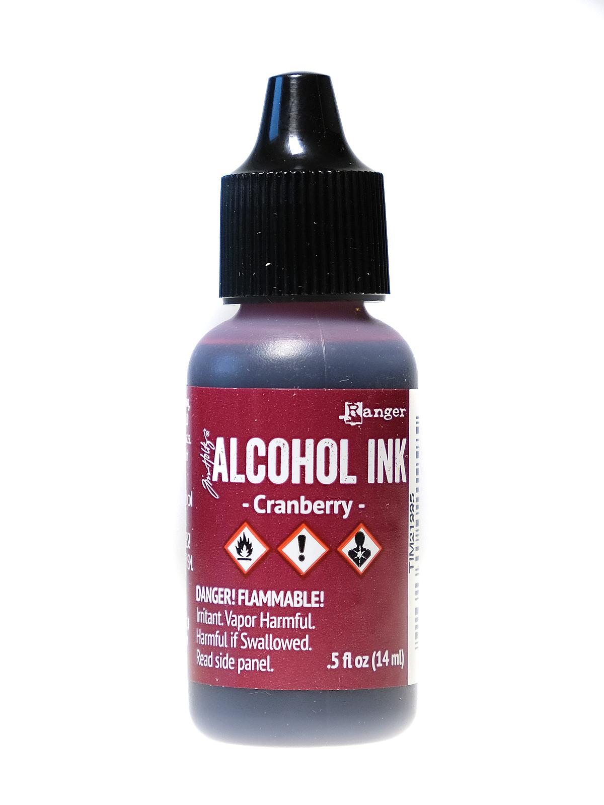 Tim Holtz Alcohol Inks cranberry 0.5 oz. bottle
