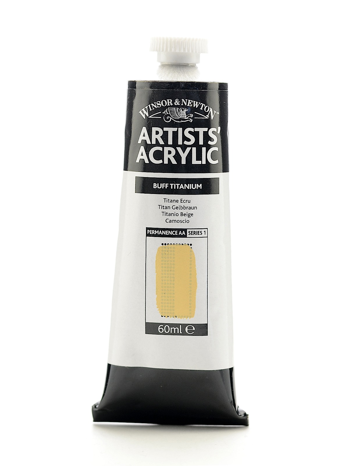 Professional Acrylic Colours buff titanium 60 ml 60