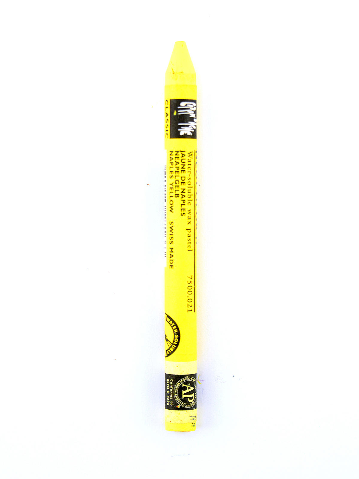 Neocolor II Aquarelle Water Soluble Wax Pastels Naples yellow