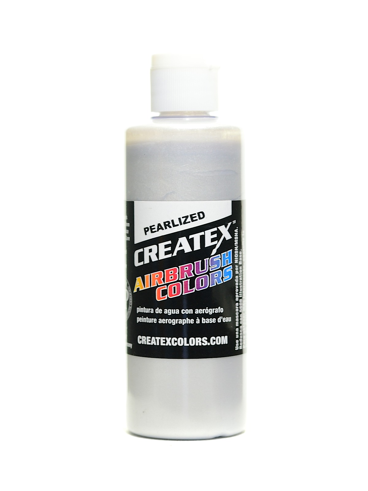 Airbrush Colors pearl silver 4 oz.
