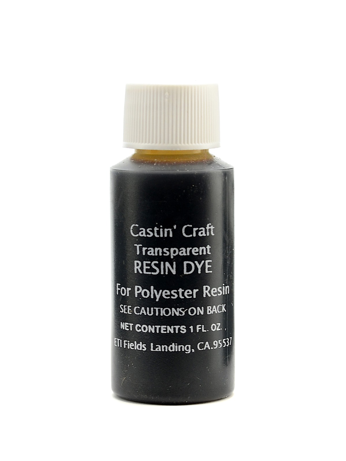 Transparent Dyes amber bottle 1 oz.