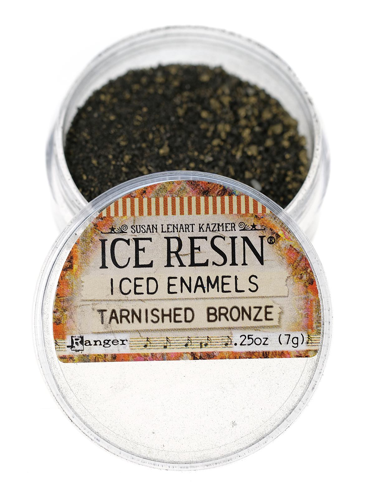 ICE Resin Iced Enamels tarnished bronze 7 g jar
