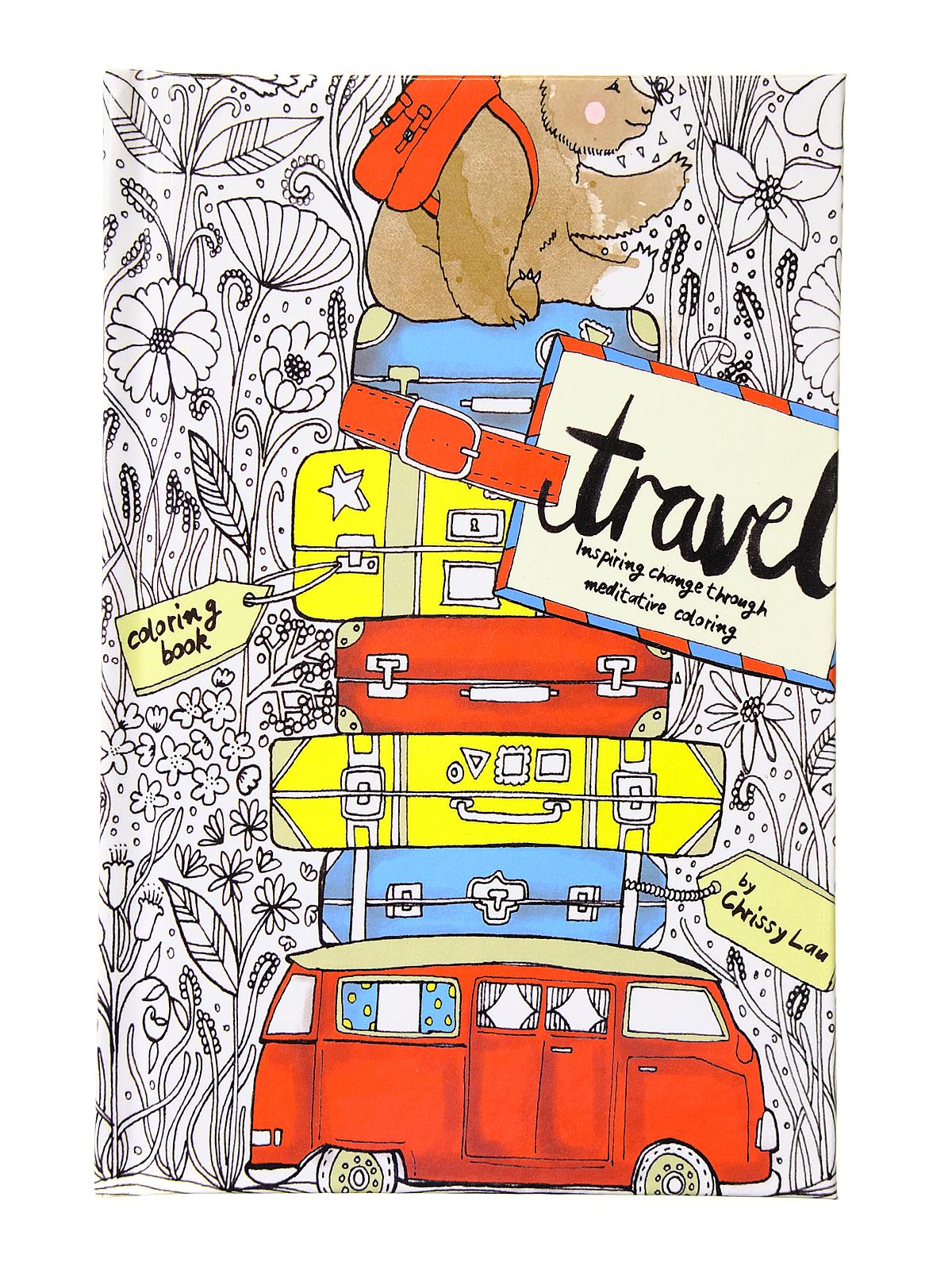 Meditative And Mindful Coloring Series Travel