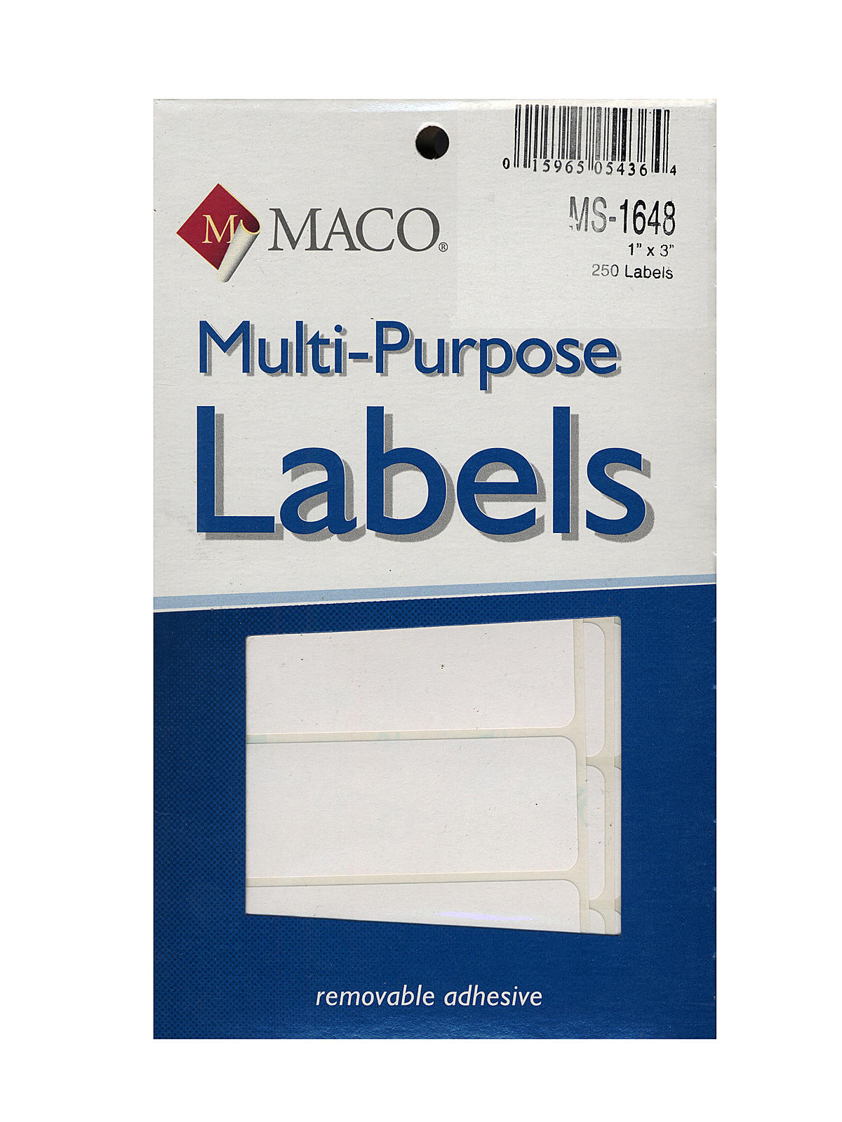 Multi-purpose Handwrite Labels Rectangular 1 In. X 3 In. Pack Of 250