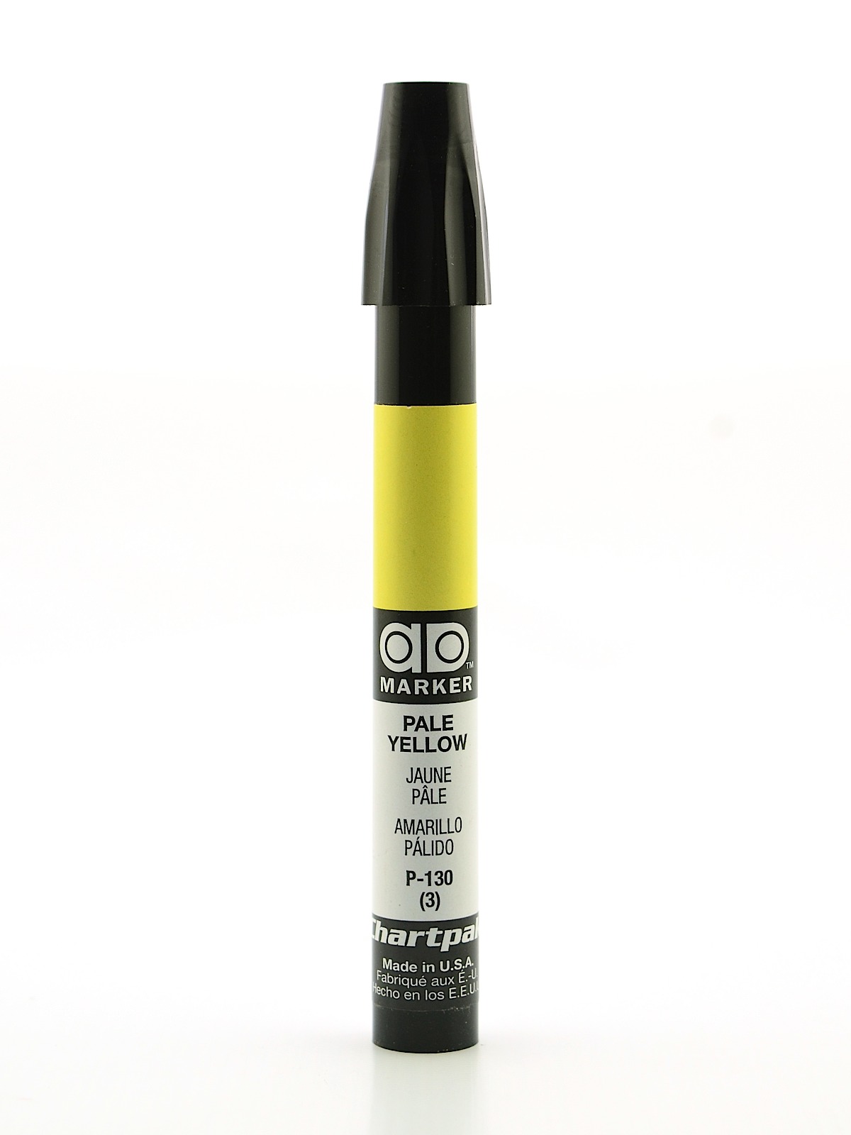 AD Markers pale yellow tri-nib