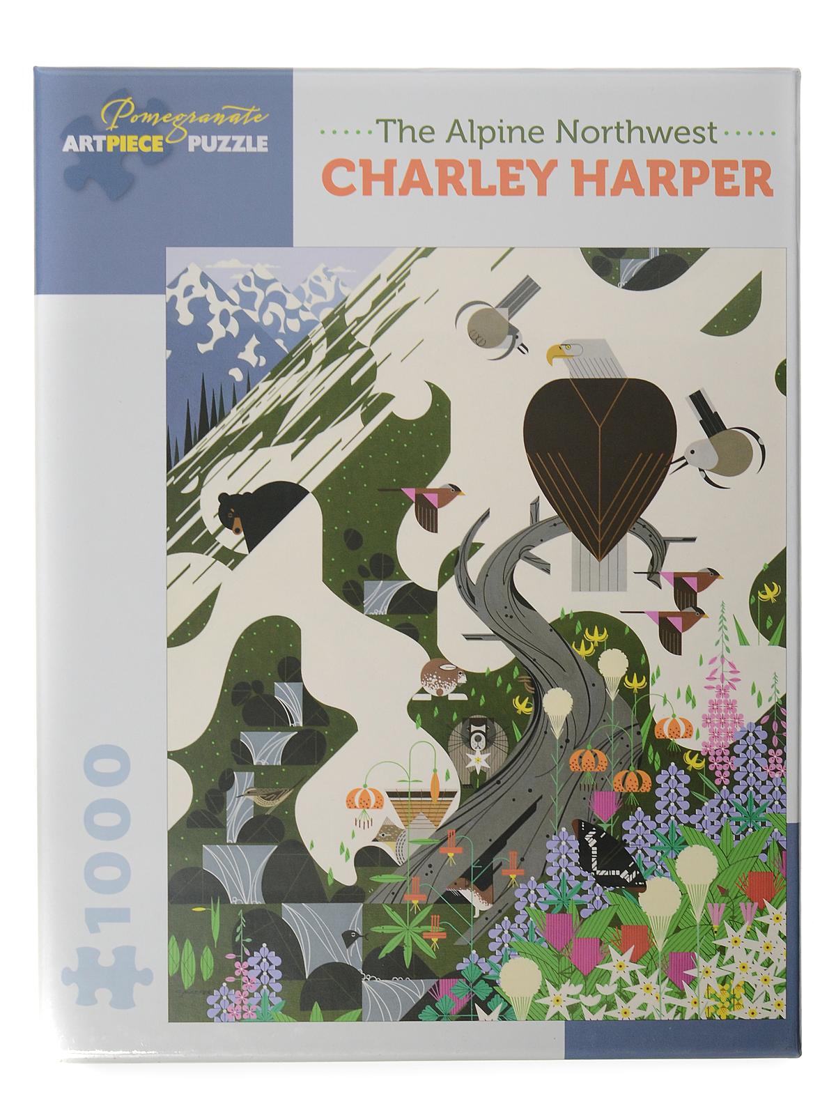 1000-piece Jigsaw Puzzles Charley Harper: The Alpine Northwest