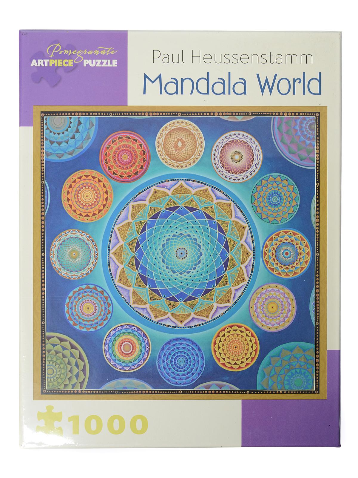 1000-piece Jigsaw Puzzles Paul Heussenstamm: Mandala World