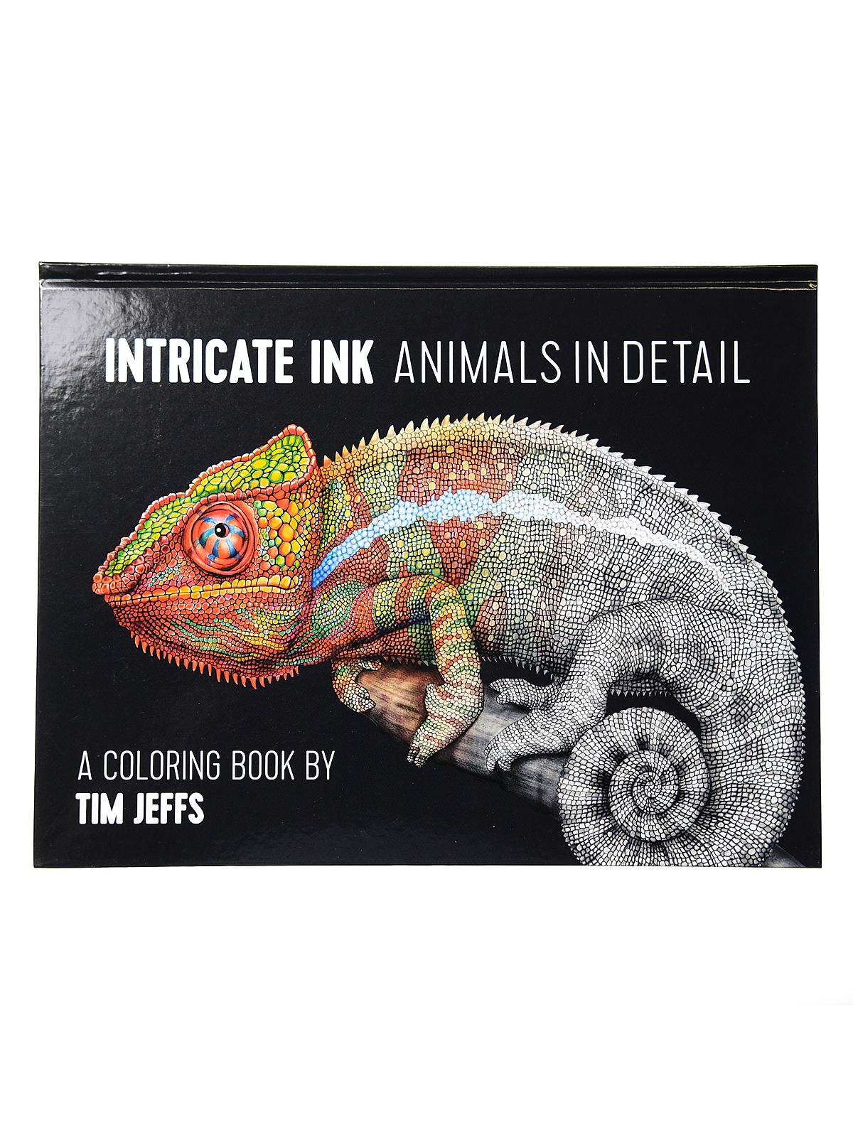 Adult Coloring Books Intricate Ink: Animals In Detail