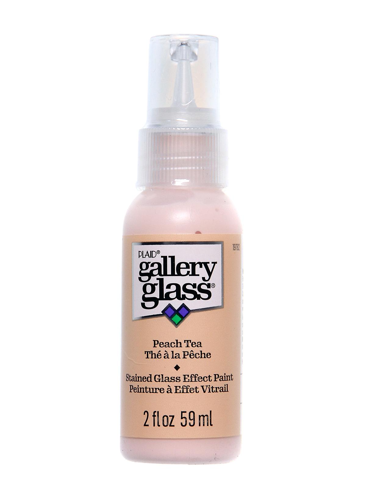 Gallery Glass Window Color peach tea 2 oz.