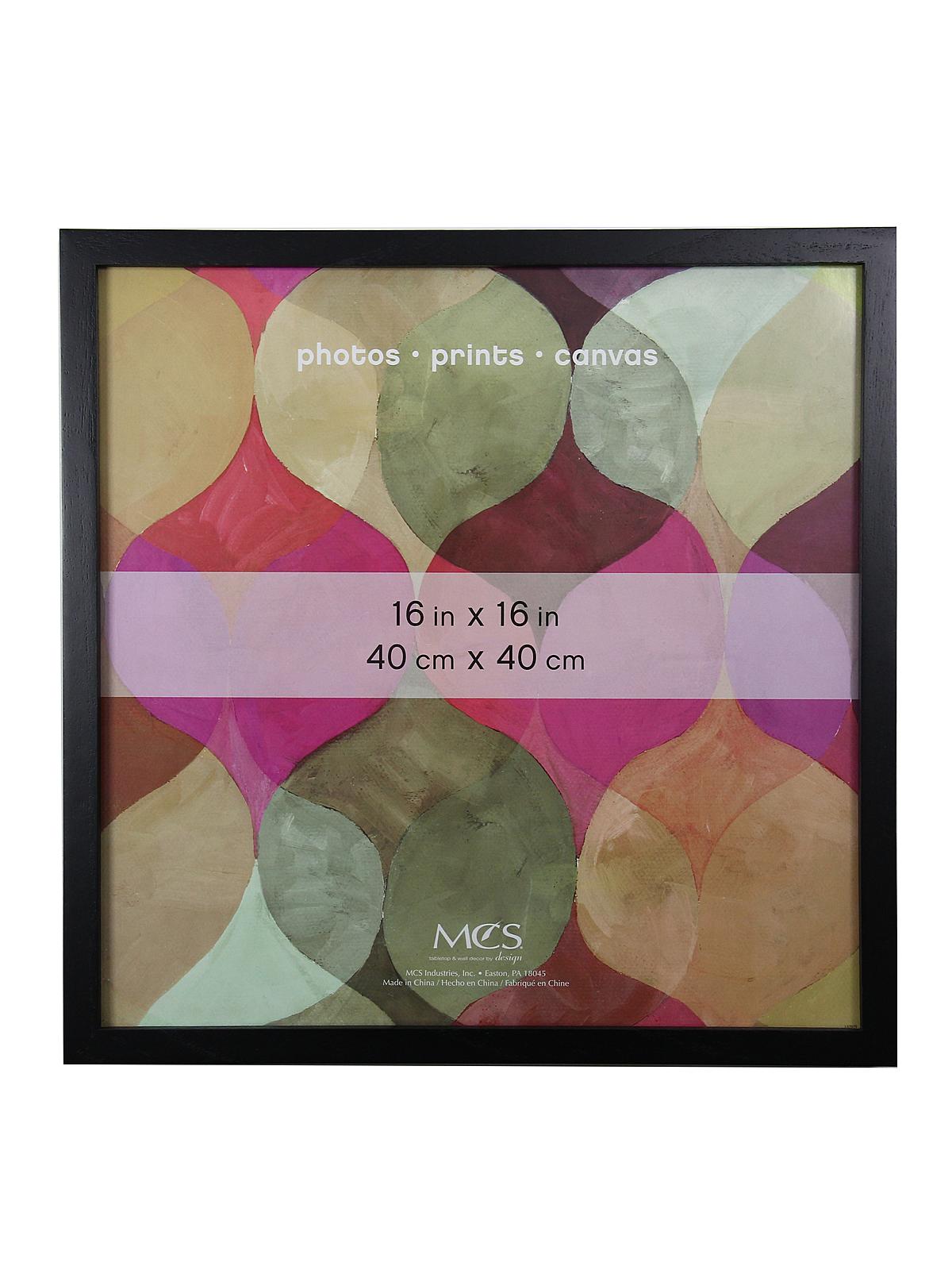 Art Frames 16 in. x 16 in. black no mat