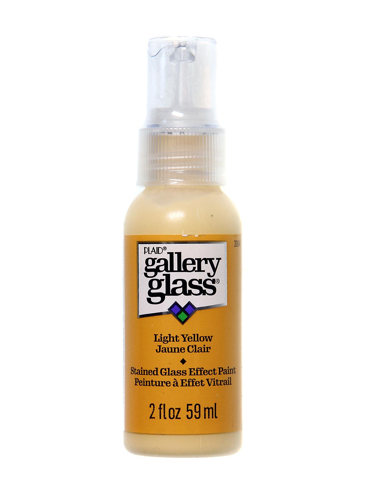 Gallery Glass Window Color light yellow 2 oz.