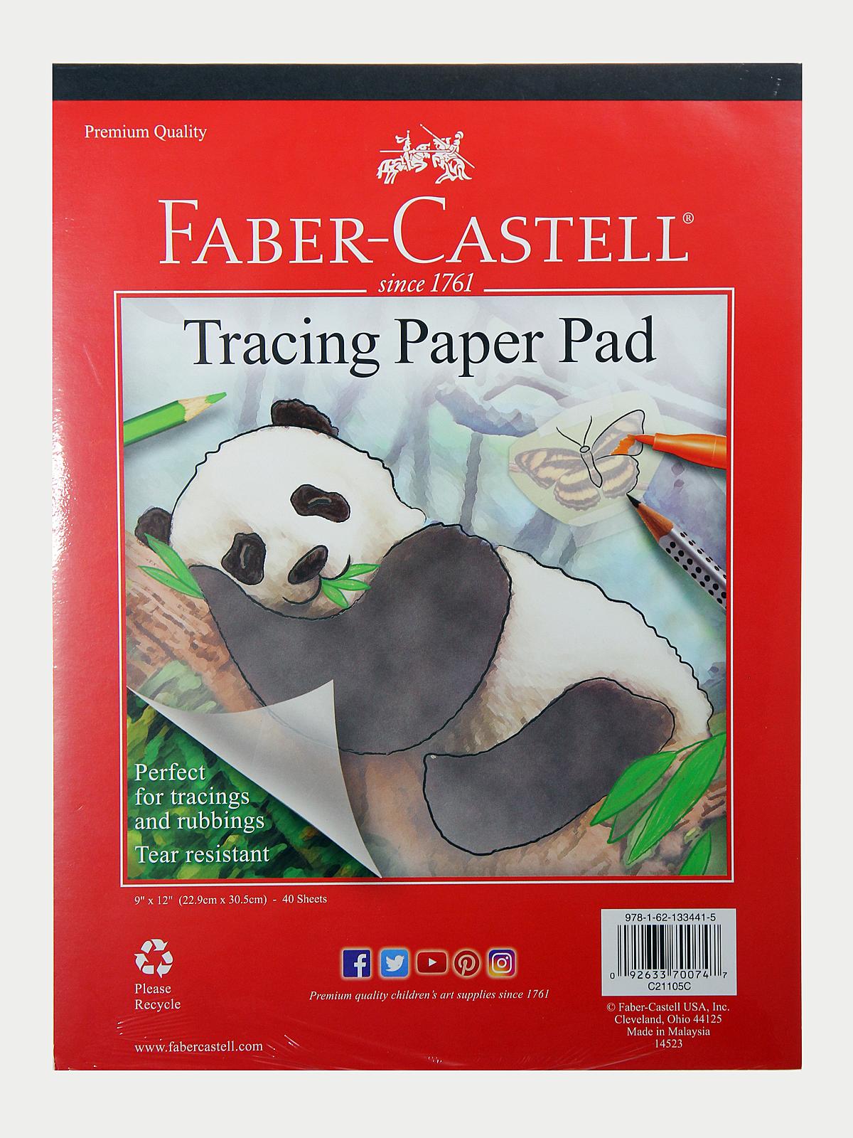 Tracing Paper Pad 9 in. x 12 in. 40 sheets