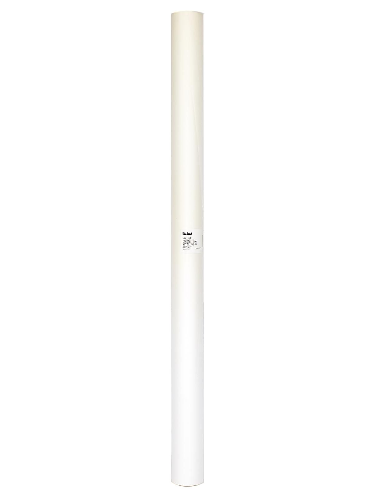 No.106 White Paper for Sketching & Tracing 36 in. x 50 yd. roll