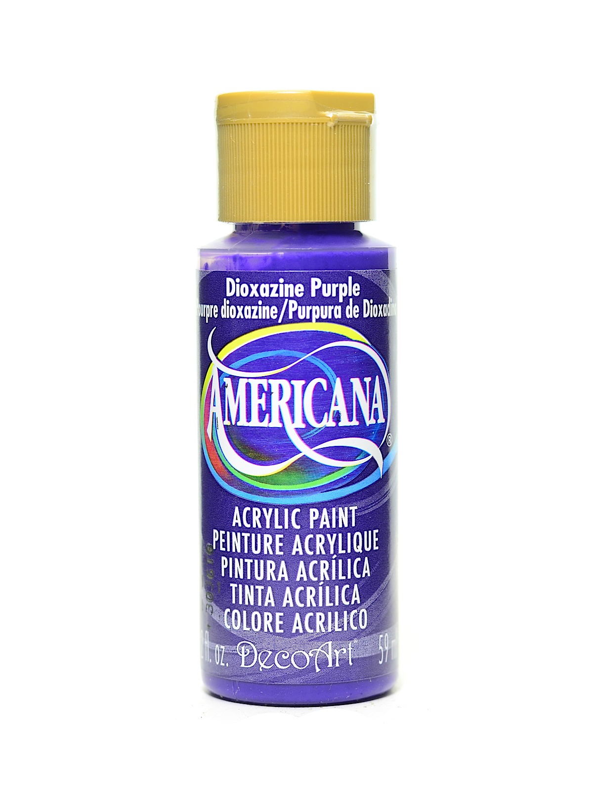 Americana Acrylic Paints dioxazine purple 2 oz.