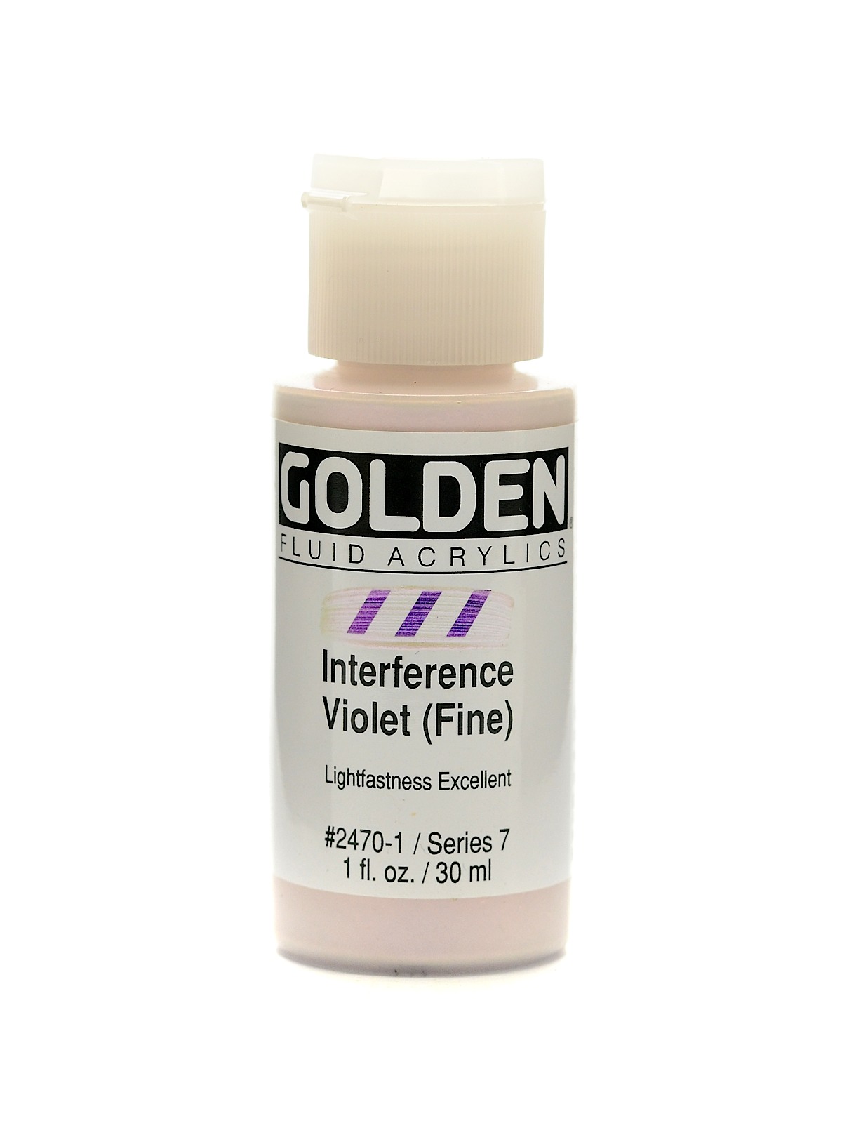 Fluid Acrylics interference violet fine 1 oz.