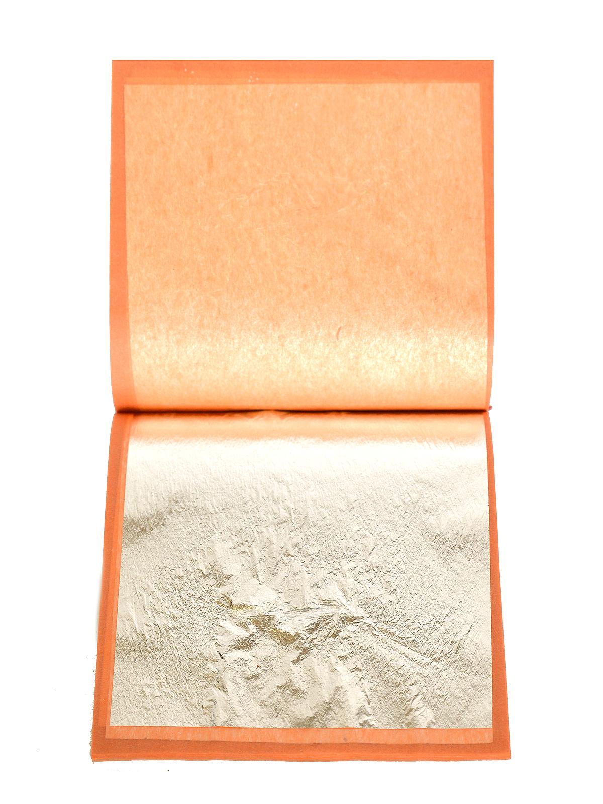 Silver Leaf book of 25 sheets