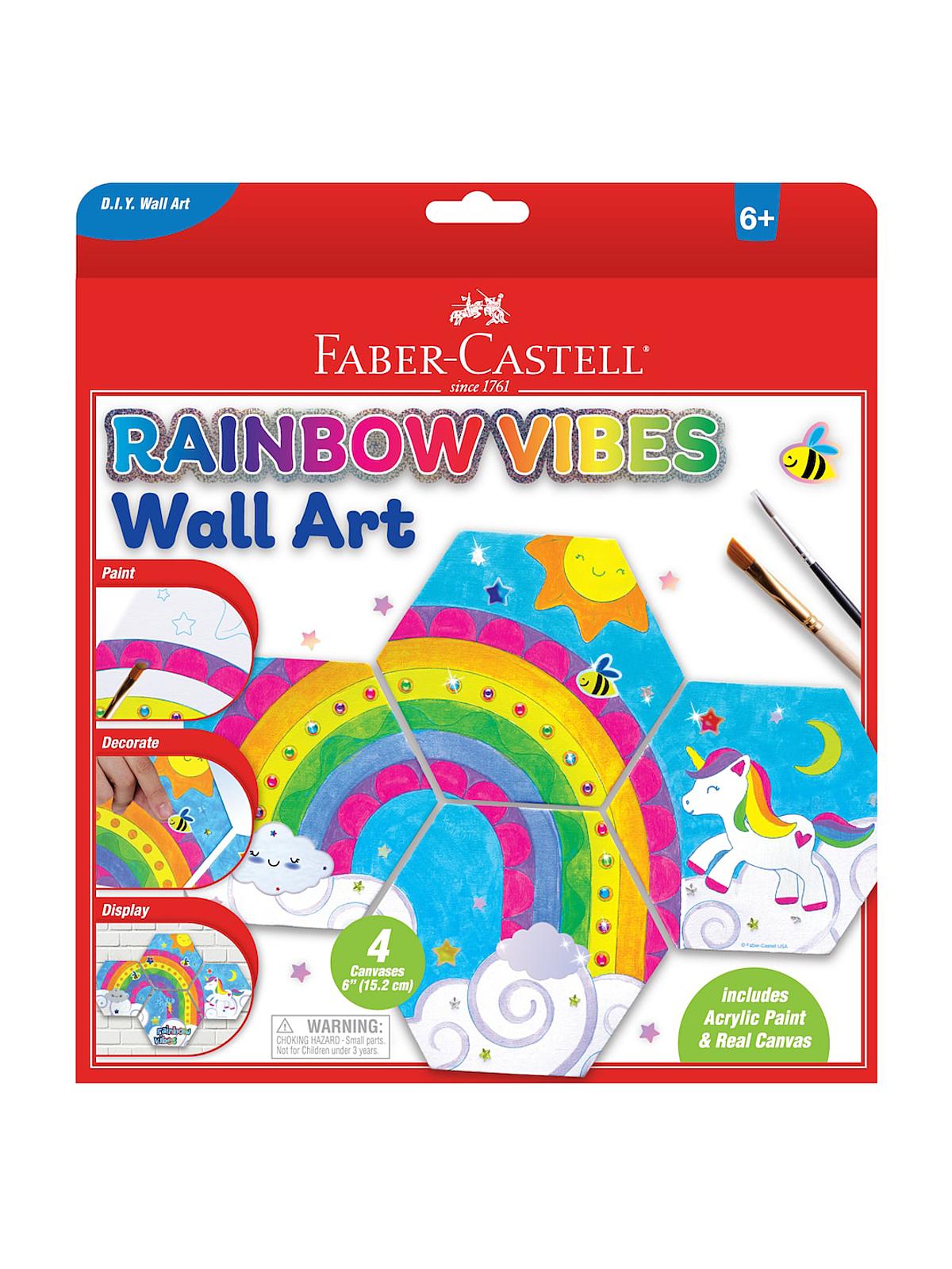 Rainbow Vibes Wall Art kit