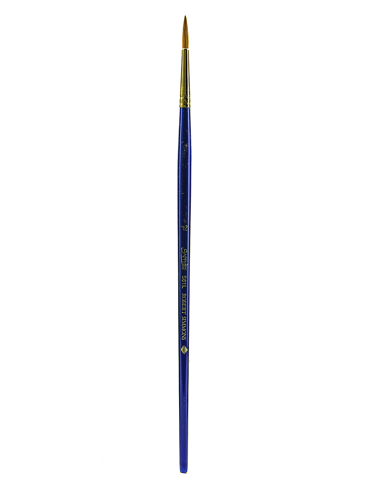 Sapphire Series Synthetic Brushes Long Handle 12 Round