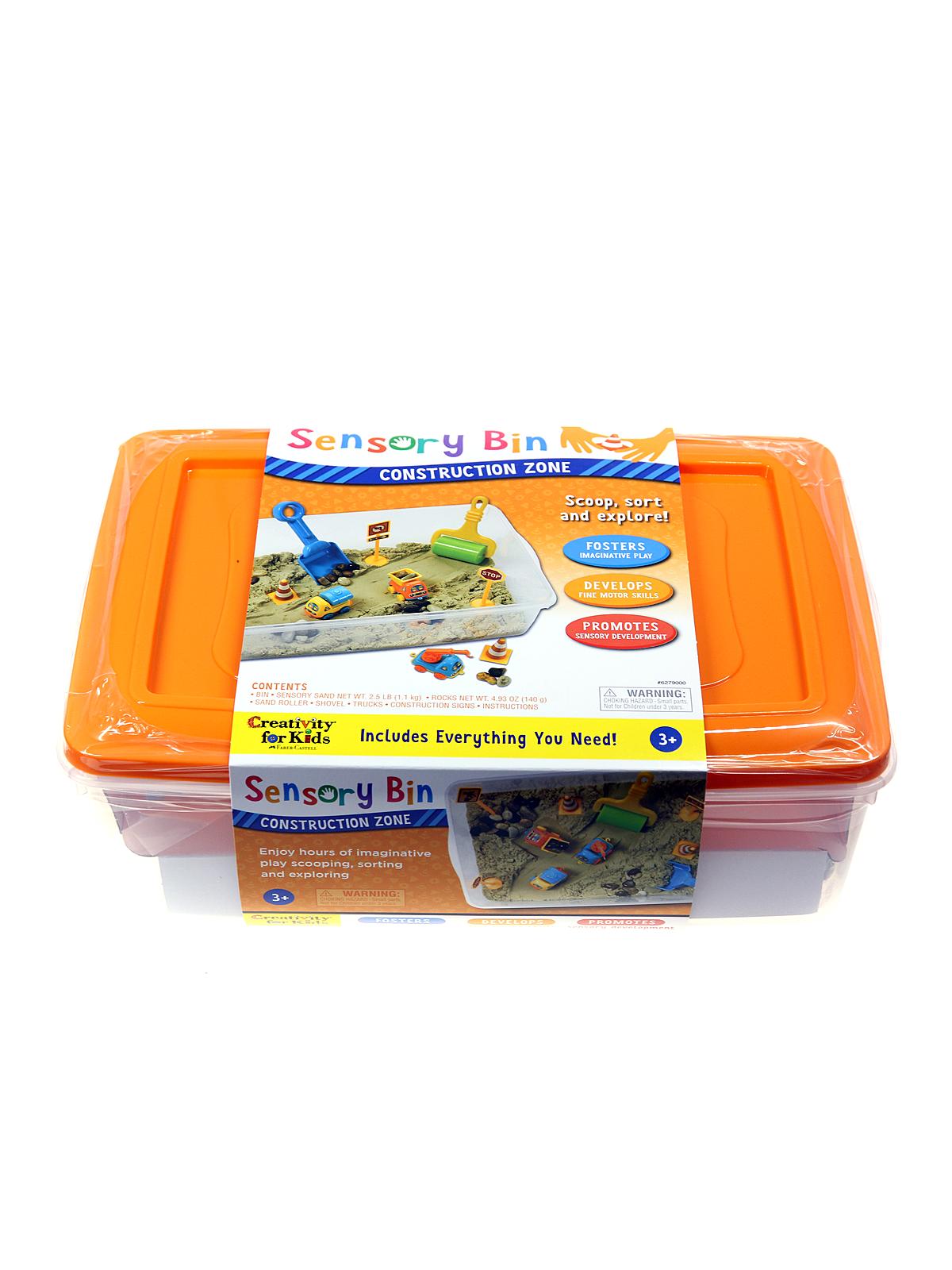 Sensory Bin Construction Zone kit