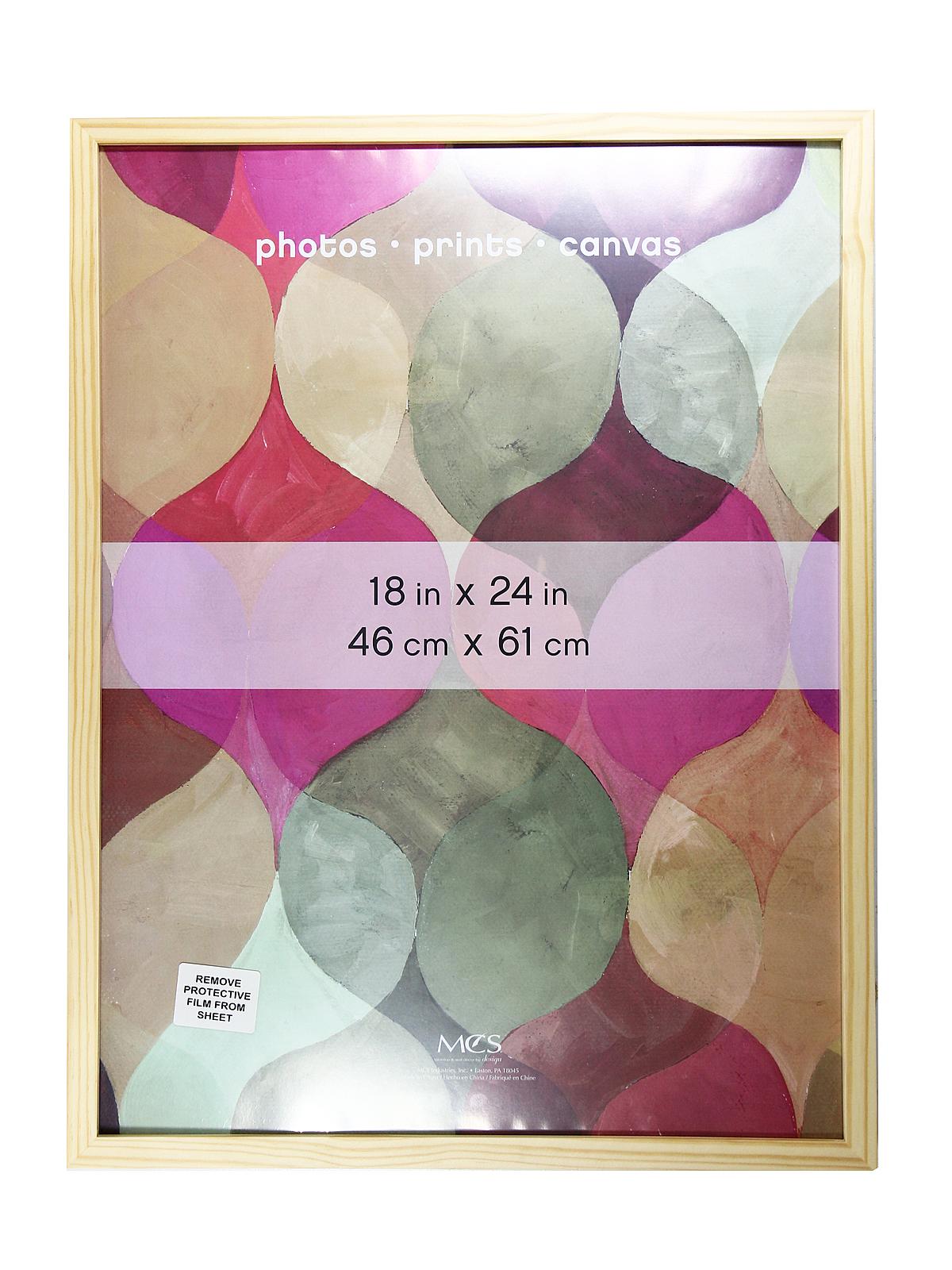 Art Frames 18 In. X 24 In. Natural No Mat