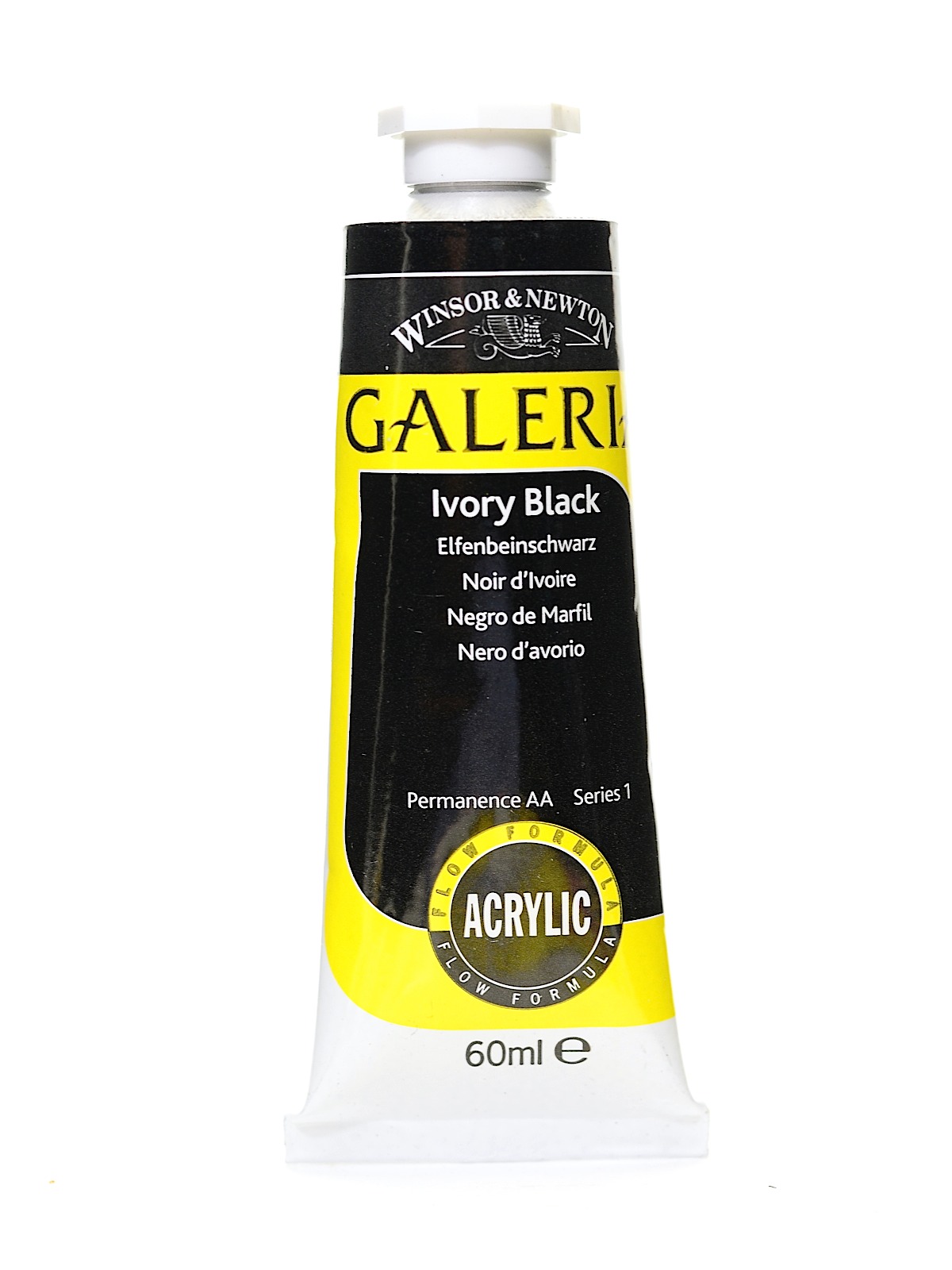 Galeria Flow Formula Acrylic Colours ivory black 60 ml 331