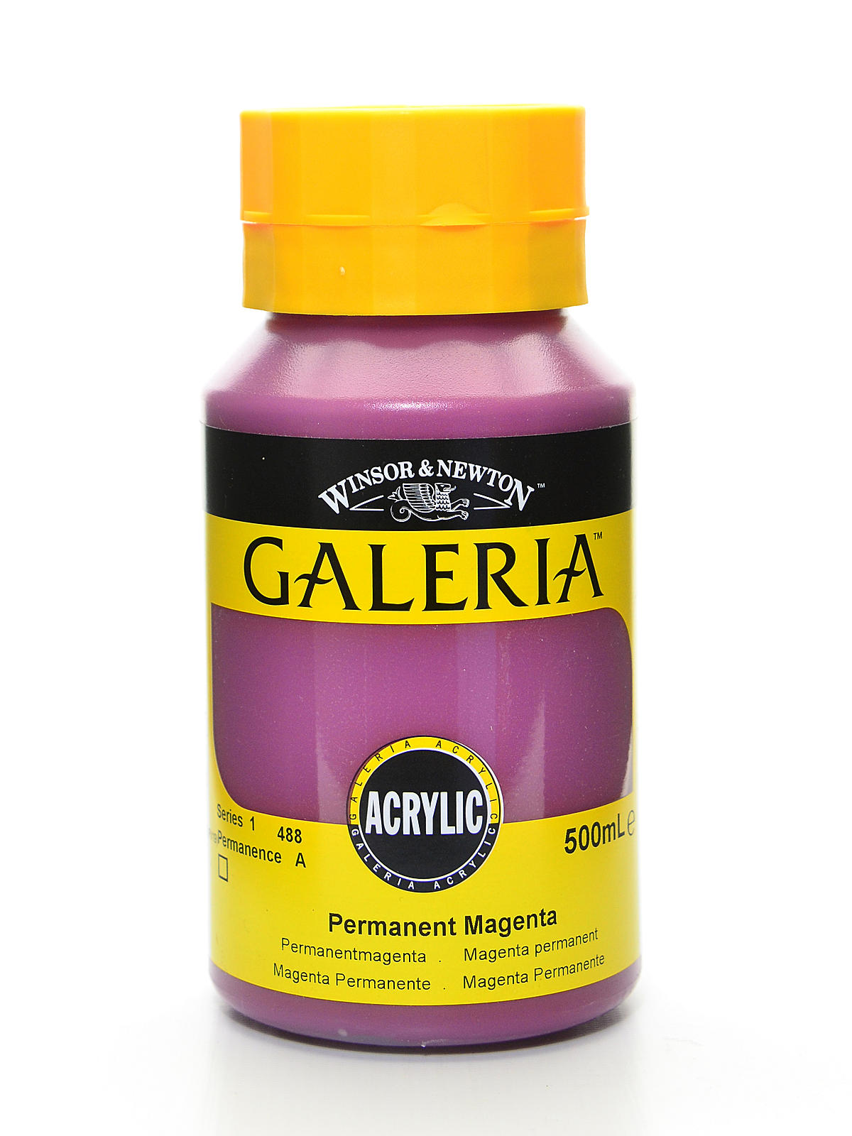 Galeria Flow Formula Acrylic Colours permanent magenta 500 ml 488