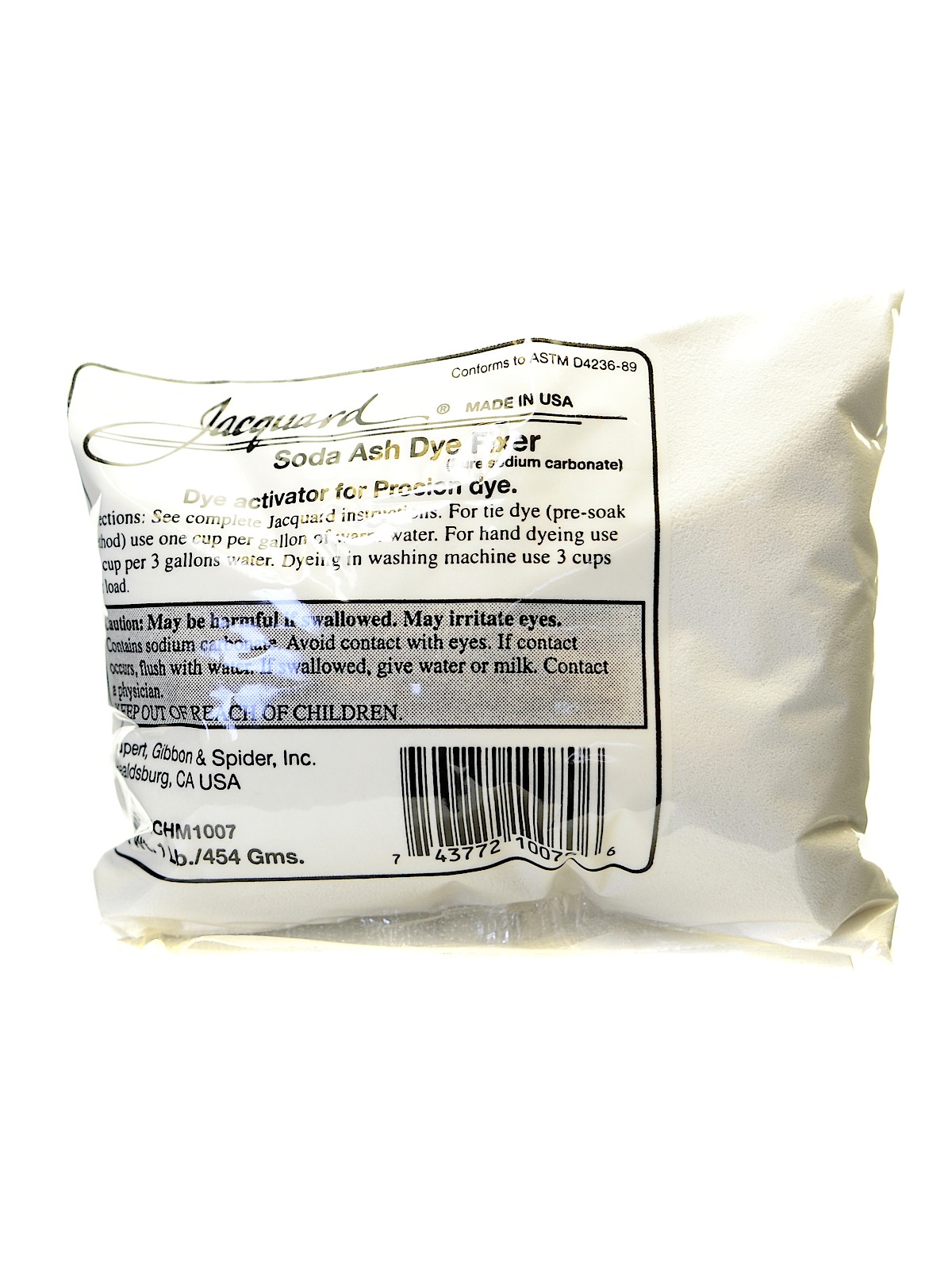 Soda Ash Dye Fixer 1 lb.
