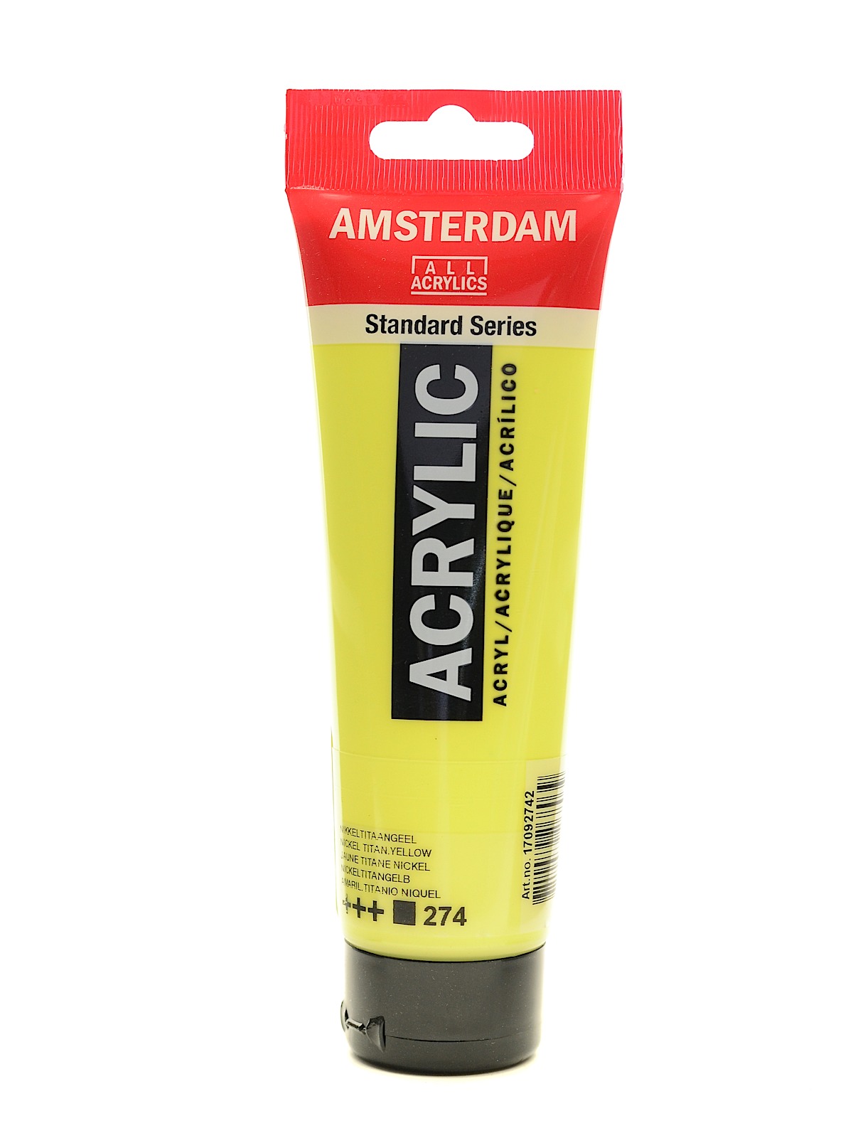 Standard Series Acrylic Paint Nickel Titanium Yellow 120 Ml