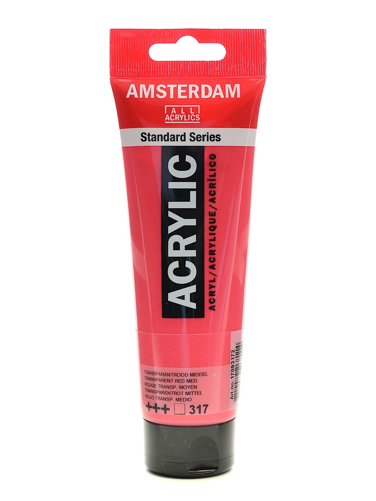 Standard Series Acrylic Paint transparent red medium 120 ml