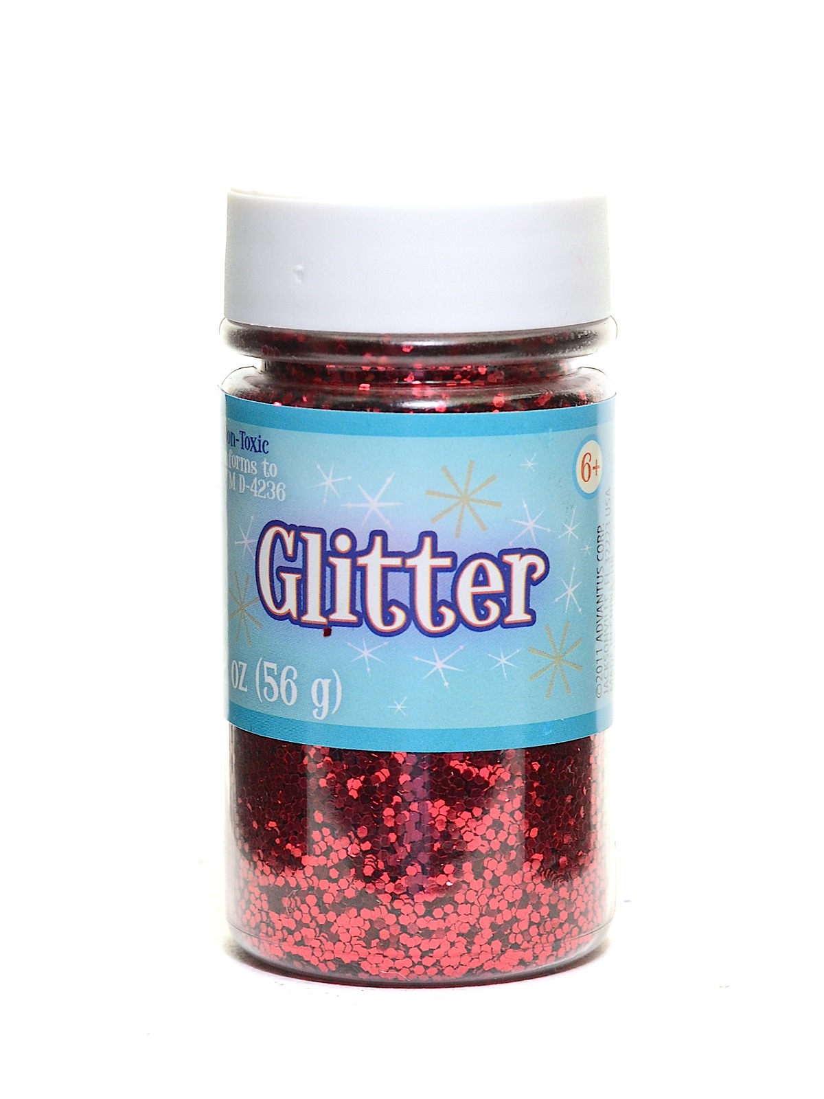 Glitter Red 2 Oz. Shaker Bottle