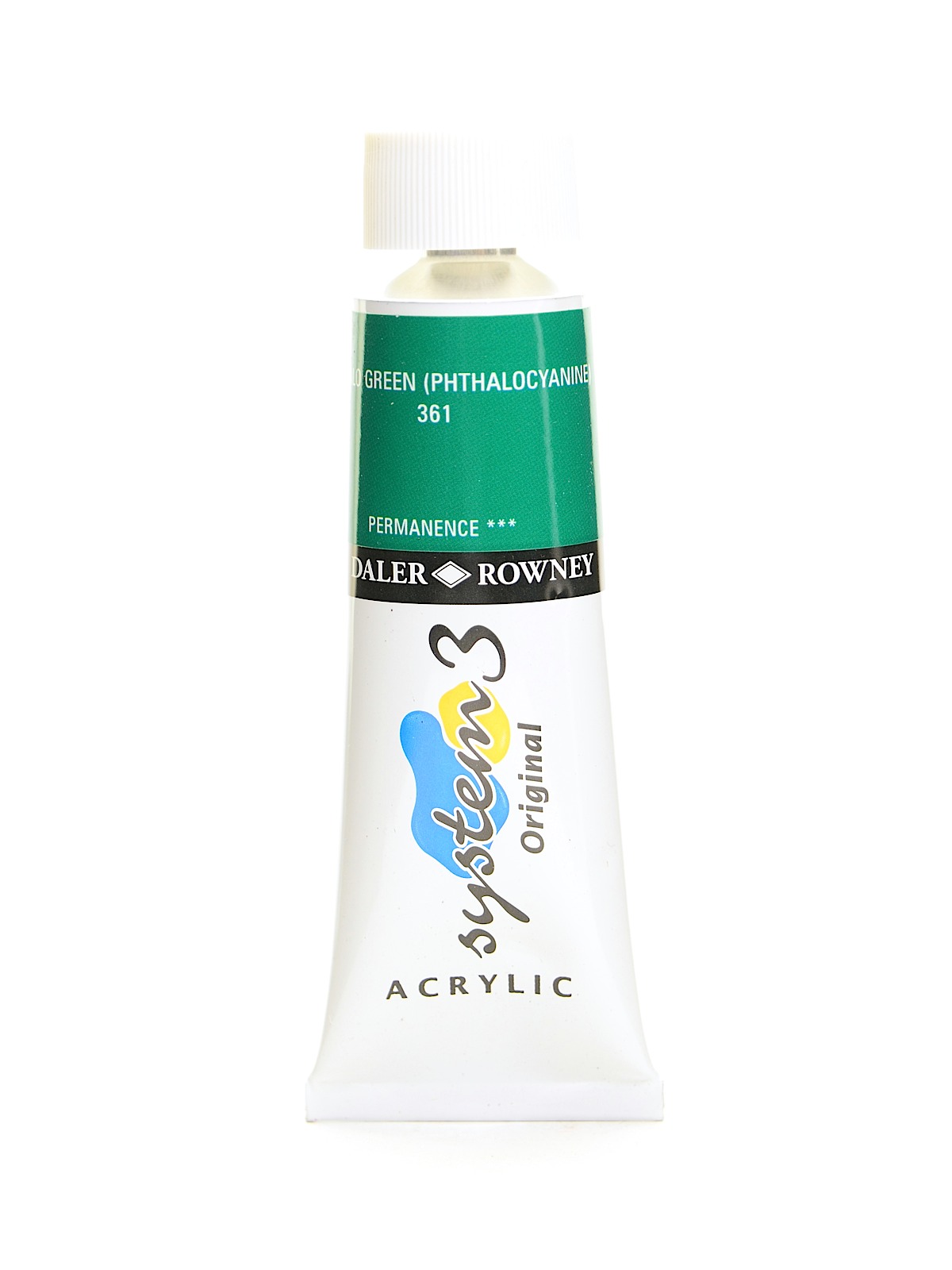 System 3 Acrylic Colour Phthalo Green (phthalocyanine) 75 Ml