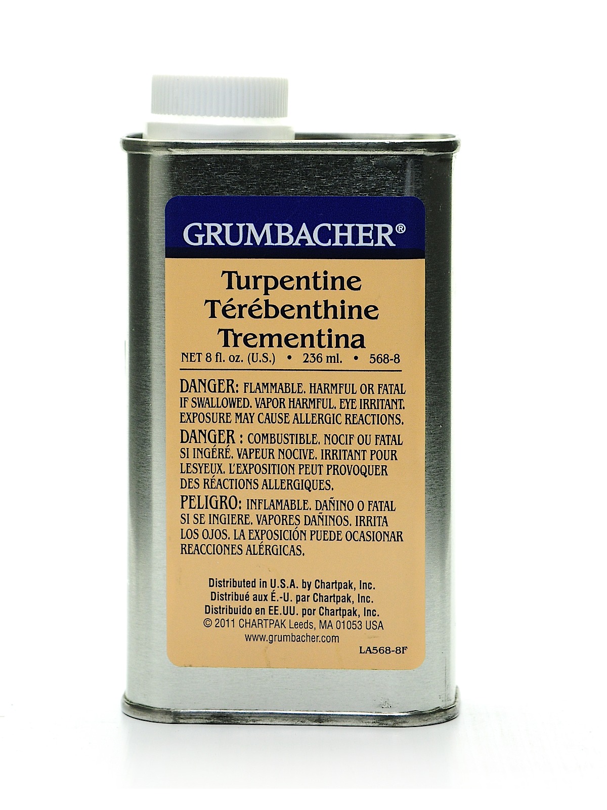 Gum Spirits of Turpentine 8 oz. can