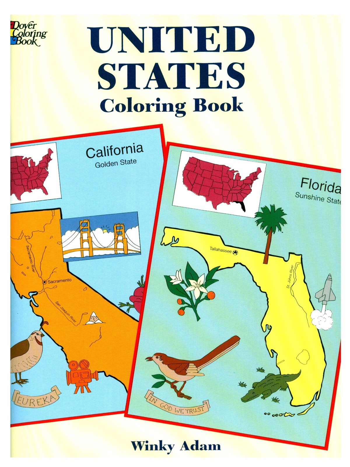 United States Coloring Book United States Coloring Book
