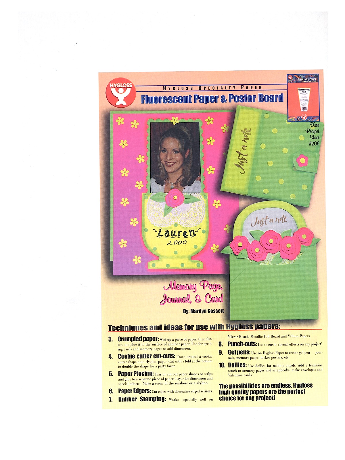 Super Glossy Poster Board 10 in. x 13 in. assorted pack of 8