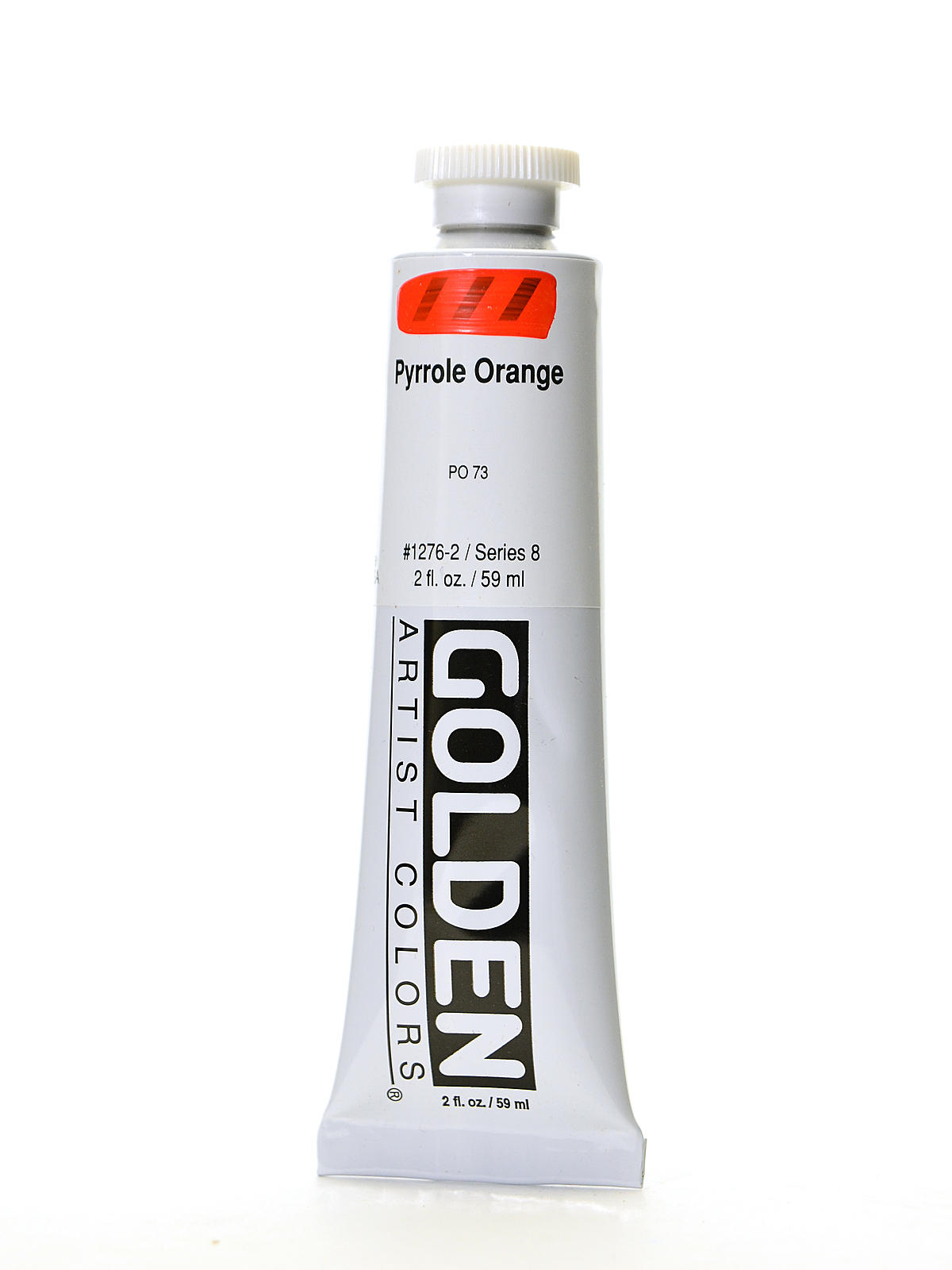 Heavy Body Acrylics pyrrole orange 2 oz.