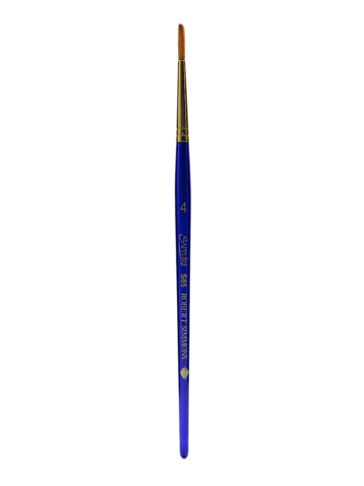 Sapphire Series Synthetic Brushes Short Handle 4 Round S85