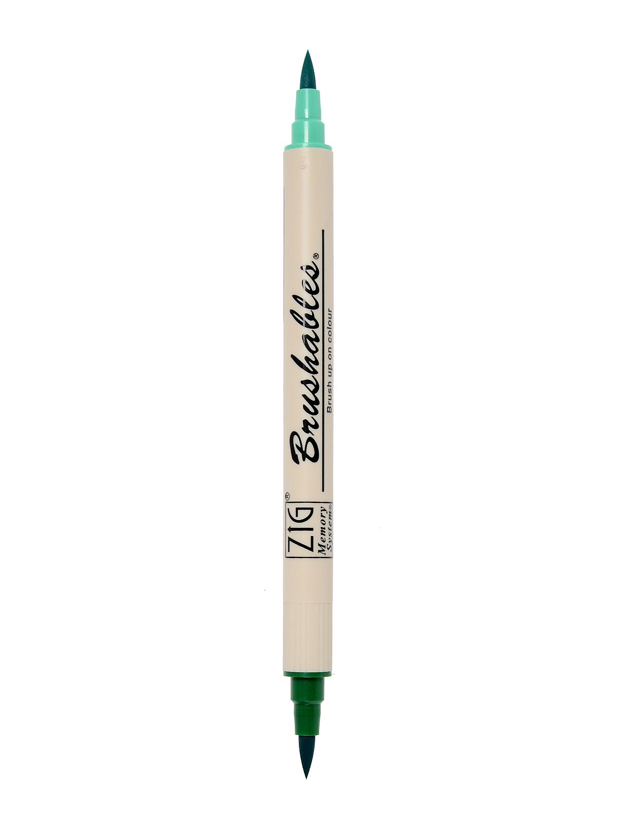 Brushables Twin Tip Markers pure green