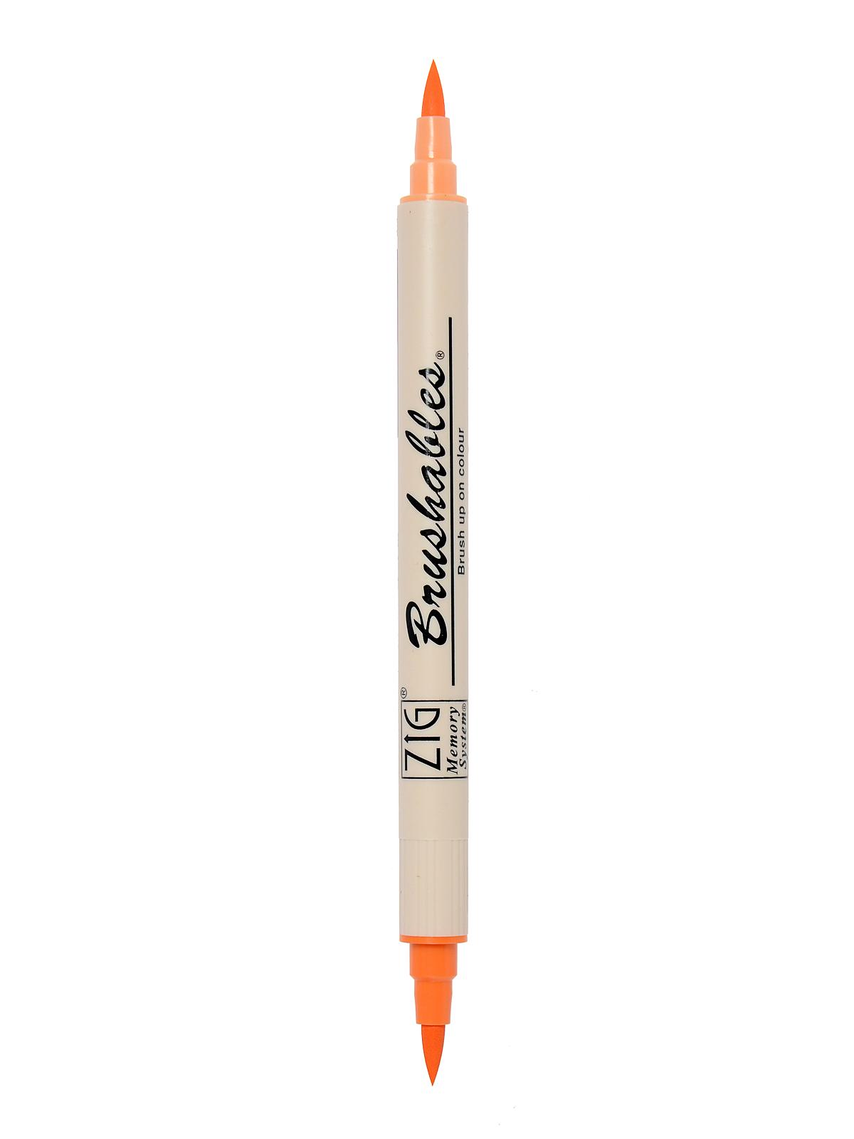 Brushables Twin Tip Markers pure orange