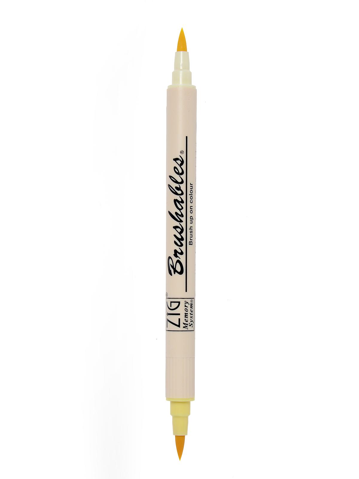 Brushables Twin Tip Markers butter