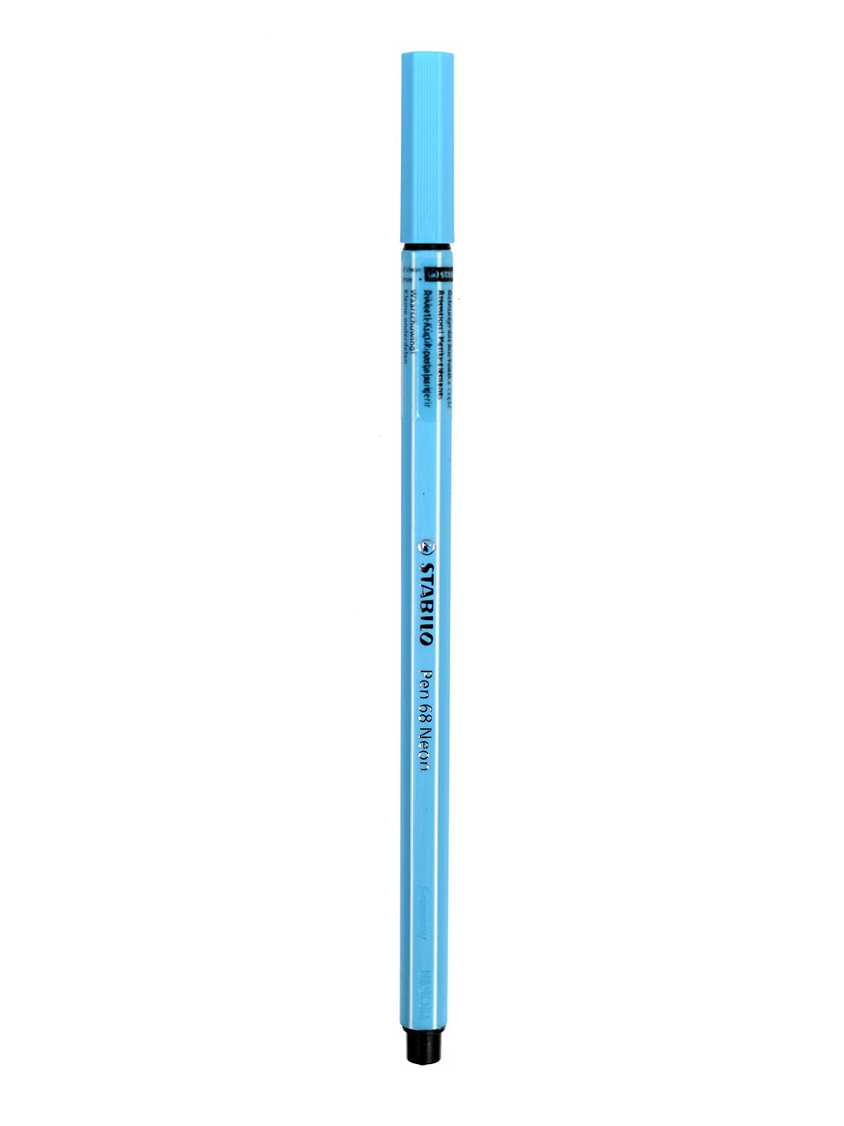 Pen 68 Markers Fluorescent Blue