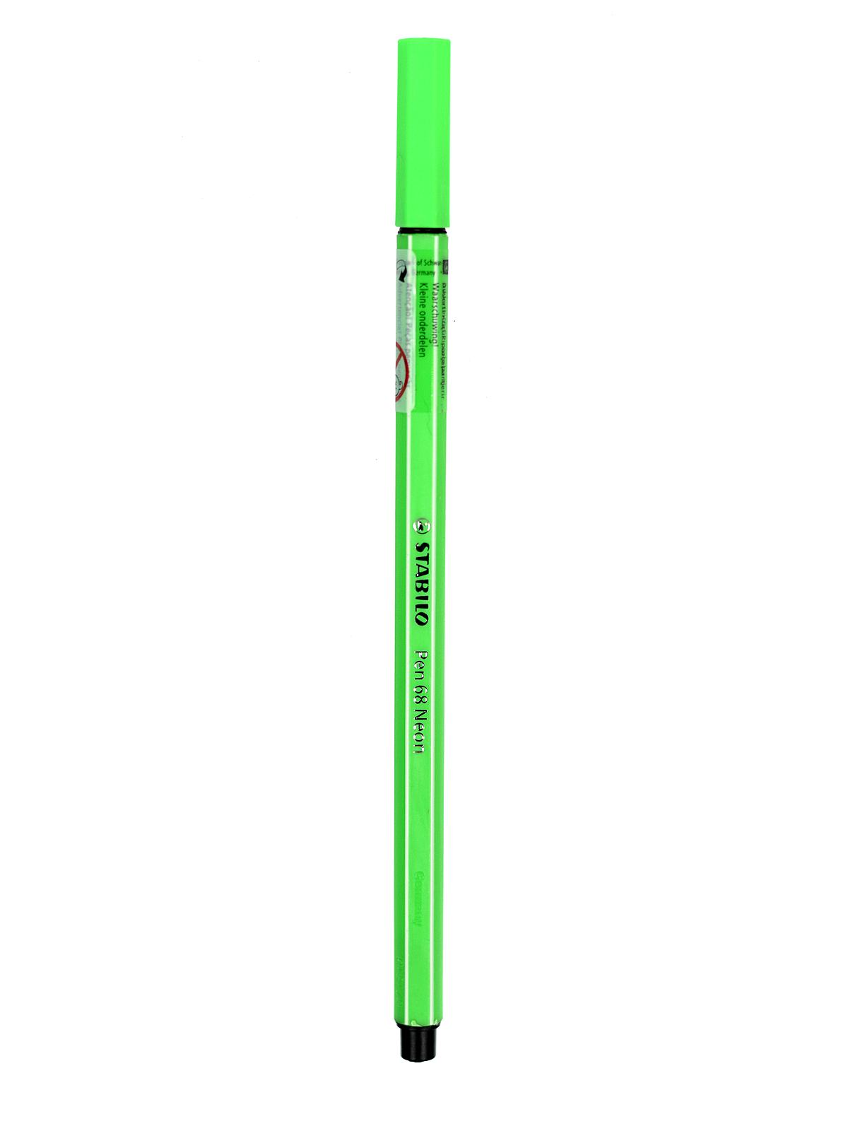 Pen 68 Markers Fluorescent Green